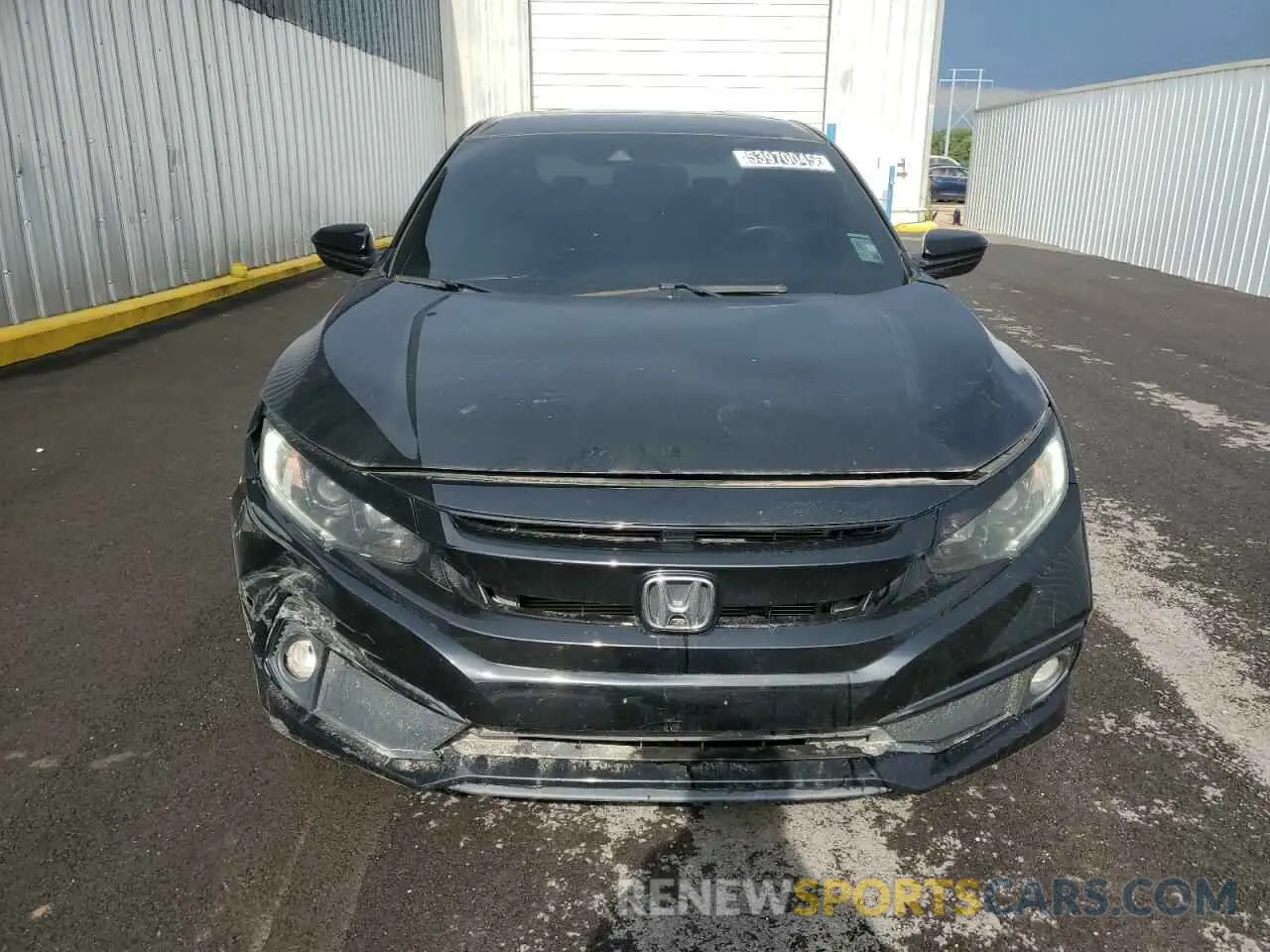 5 fotografías del automóvil dañado 2HGFC2F81MH539708 HONDA CIVIC 2021
