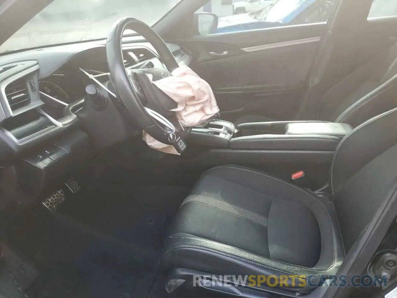 7 fotografías del automóvil dañado 2HGFC2F81MH539708 HONDA CIVIC 2021