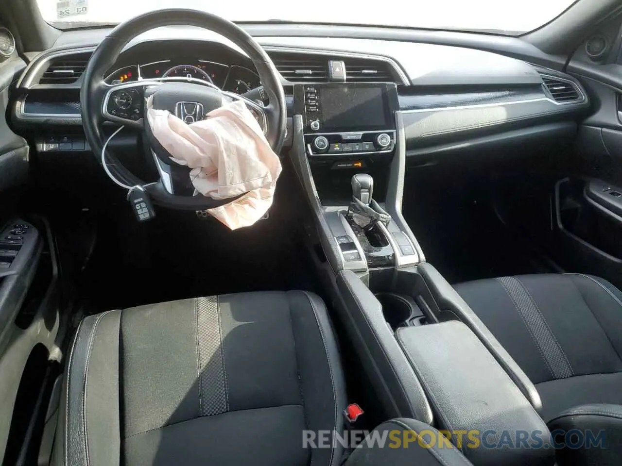 8 fotografías del automóvil dañado 2HGFC2F81MH539708 HONDA CIVIC 2021