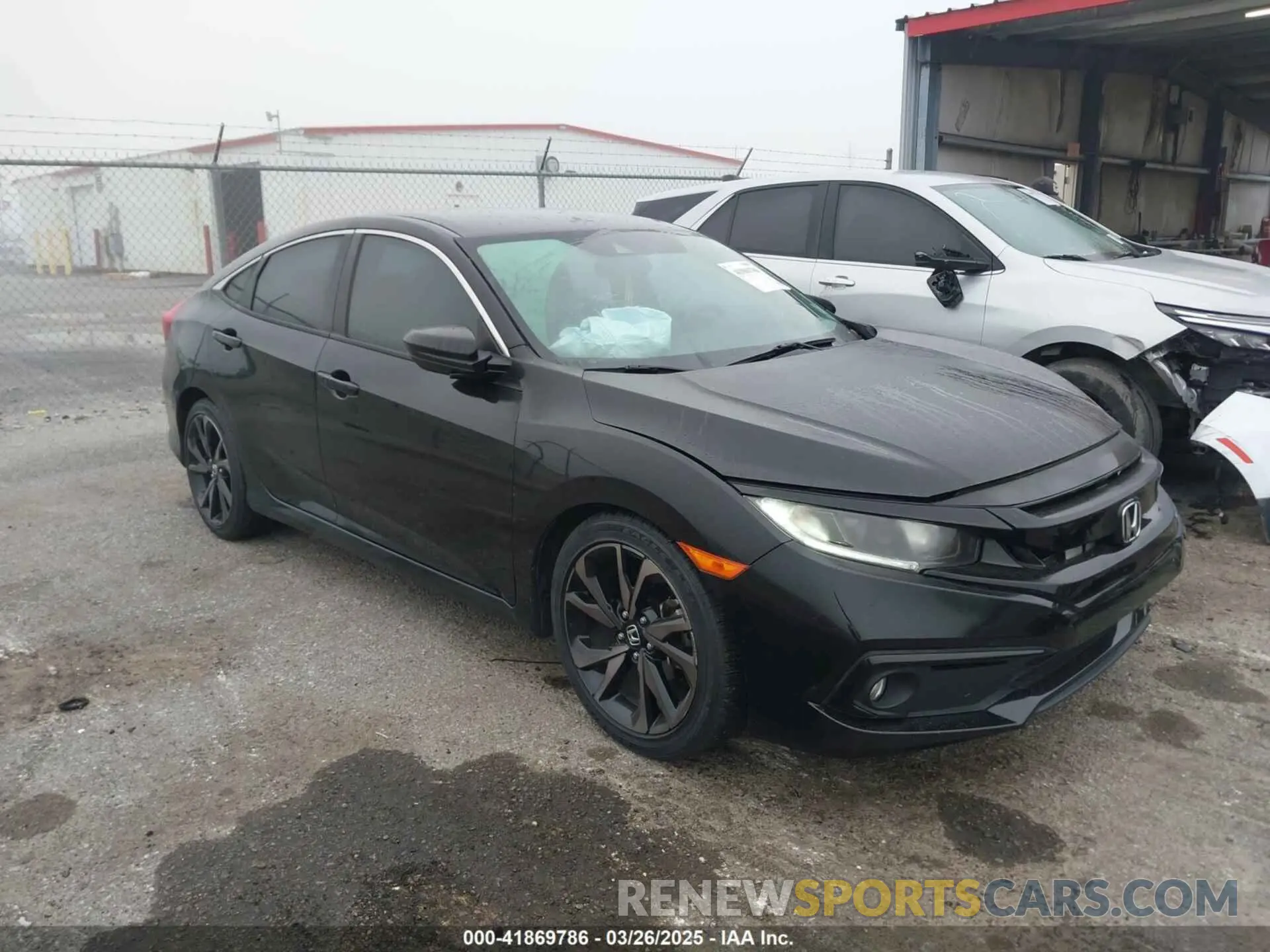 1 fotografías del automóvil dañado 2HGFC2F81MH546593 HONDA CIVIC 2021