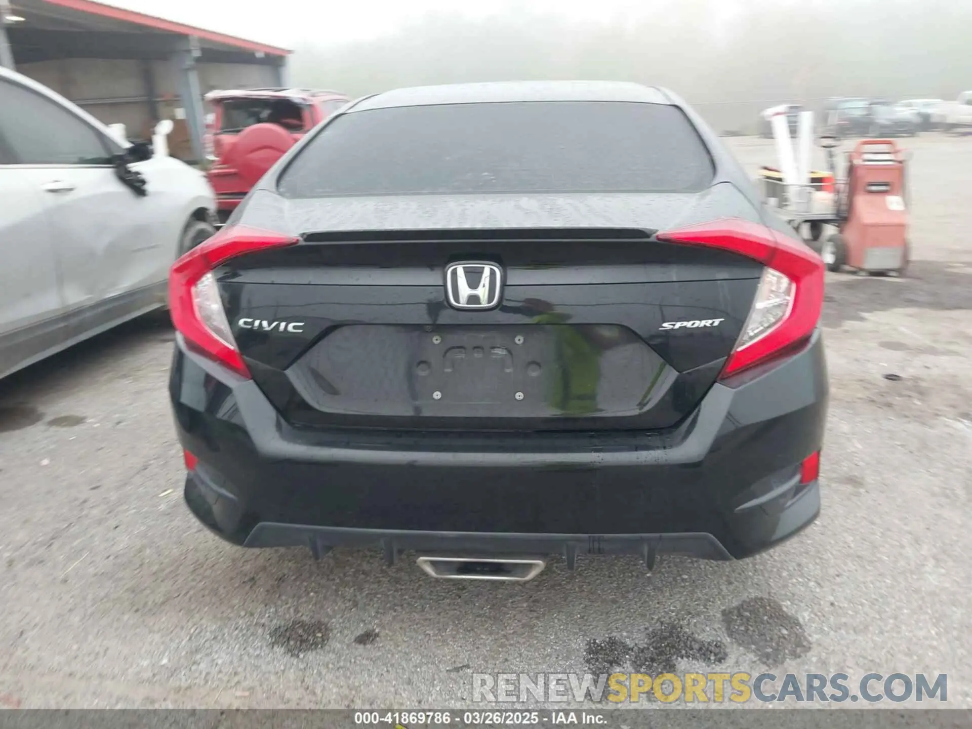 16 fotografías del automóvil dañado 2HGFC2F81MH546593 HONDA CIVIC 2021