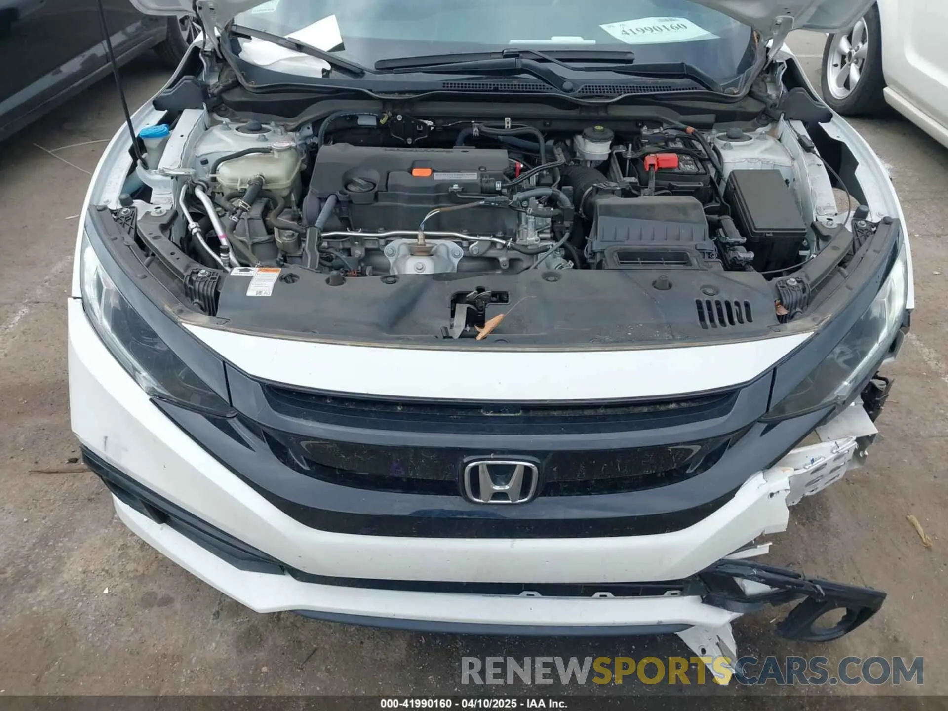 10 fotografías del automóvil dañado 2HGFC2F82MH511755 HONDA CIVIC 2021