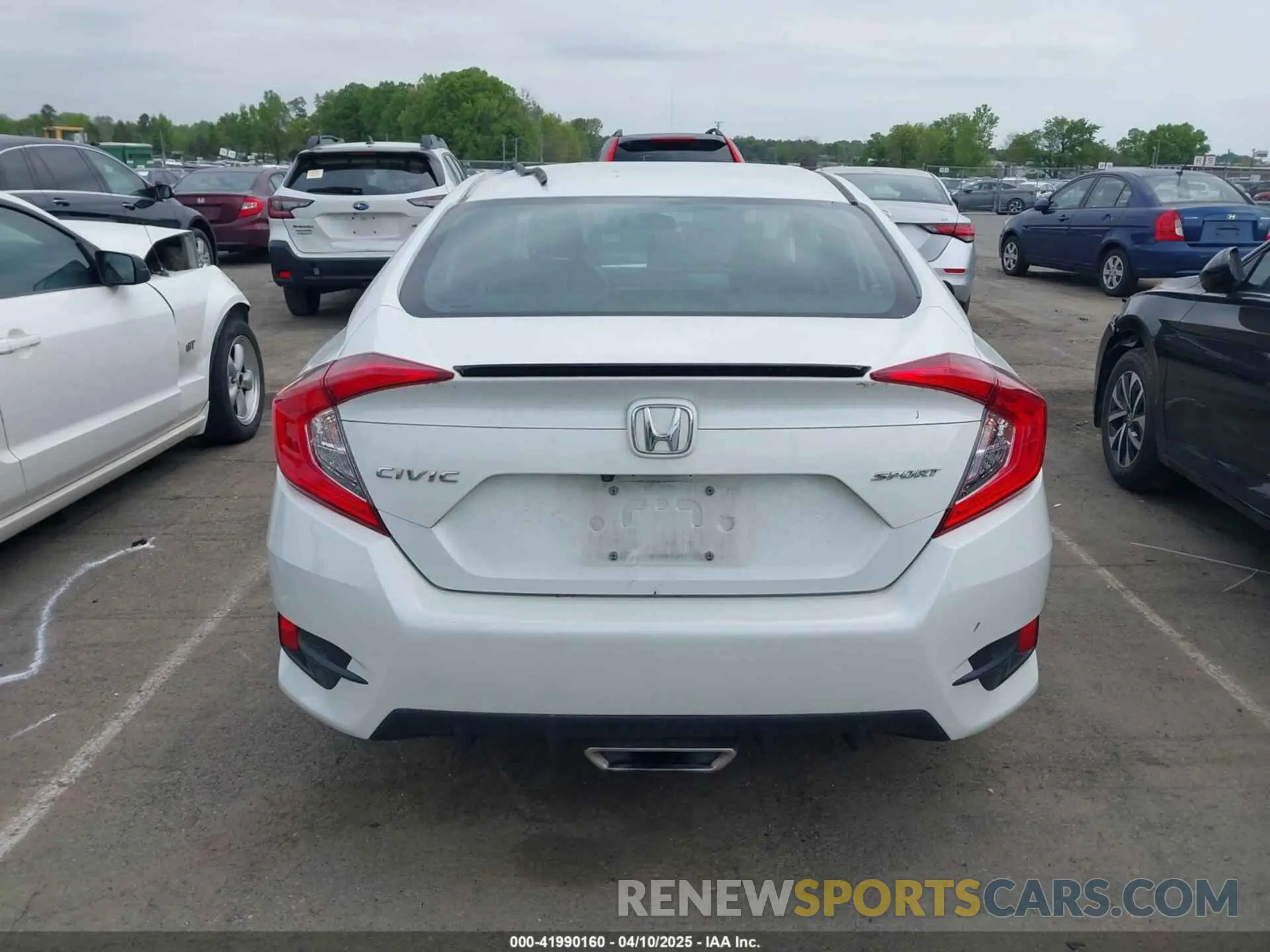 16 fotografías del automóvil dañado 2HGFC2F82MH511755 HONDA CIVIC 2021
