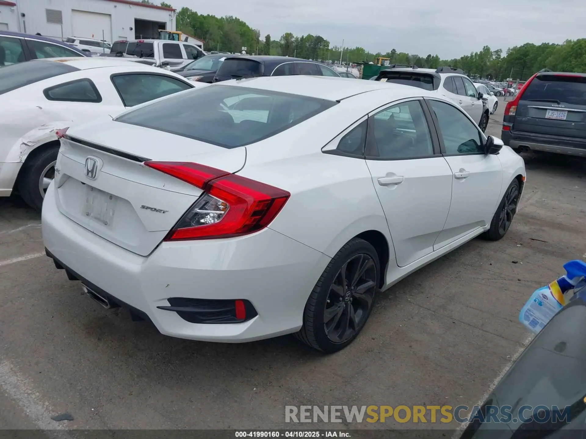 4 fotografías del automóvil dañado 2HGFC2F82MH511755 HONDA CIVIC 2021
