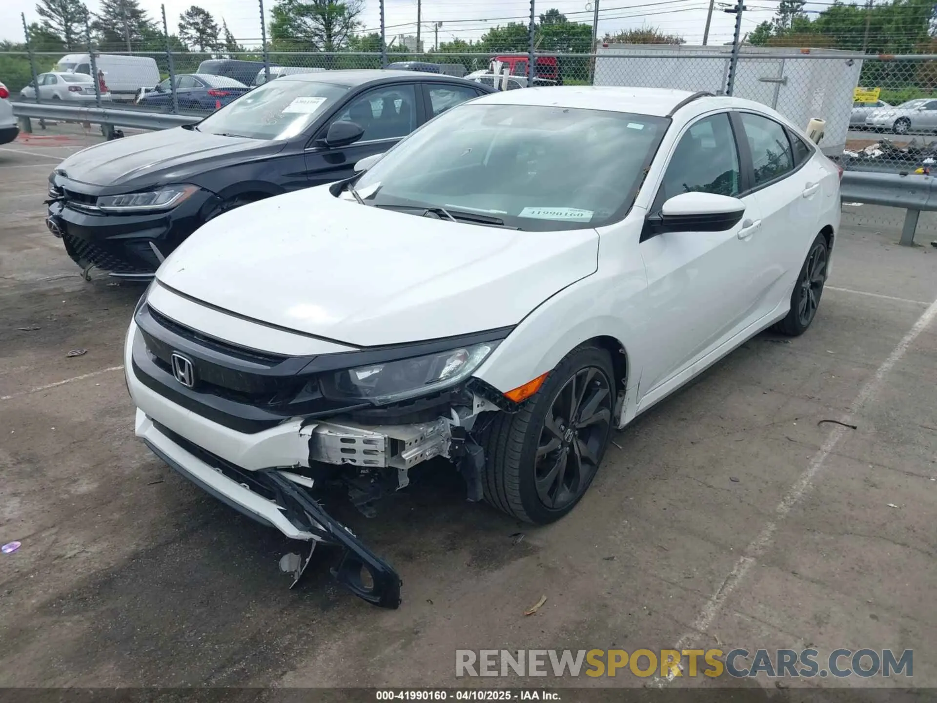 6 fotografías del automóvil dañado 2HGFC2F82MH511755 HONDA CIVIC 2021