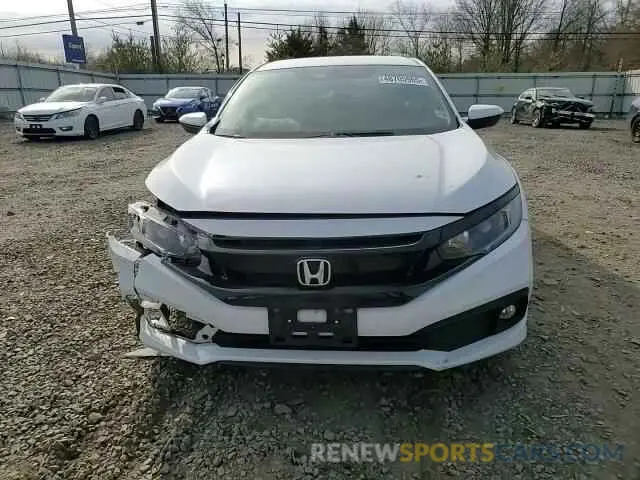 11 fotografías del automóvil dañado 2HGFC2F82MH542004 HONDA CIVIC 2021