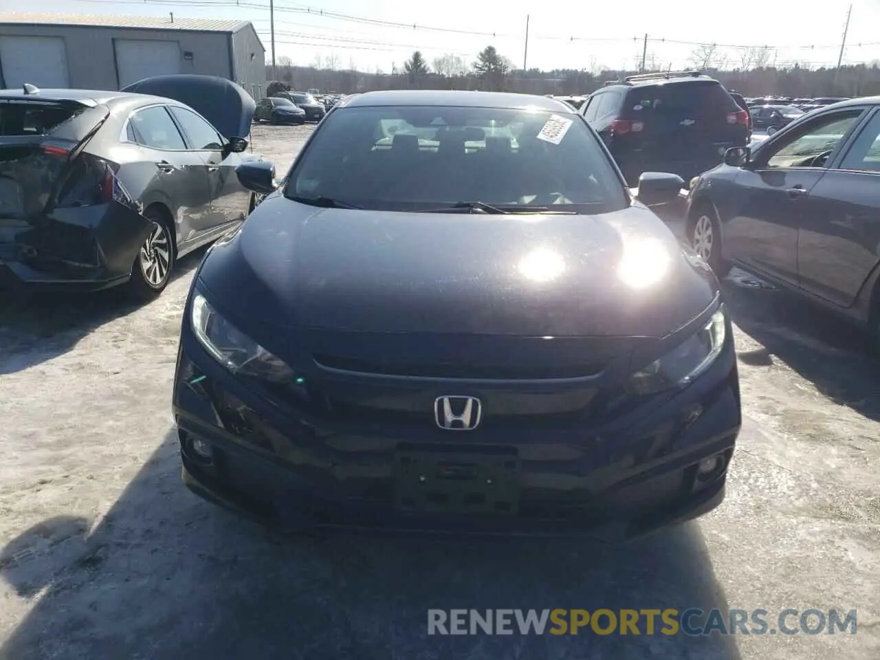 5 fotografías del automóvil dañado 2HGFC2F82MH545727 HONDA CIVIC 2021
