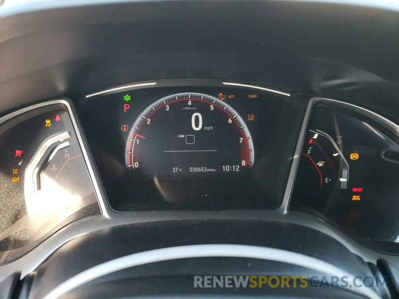 9 fotografías del automóvil dañado 2HGFC2F82MH545727 HONDA CIVIC 2021