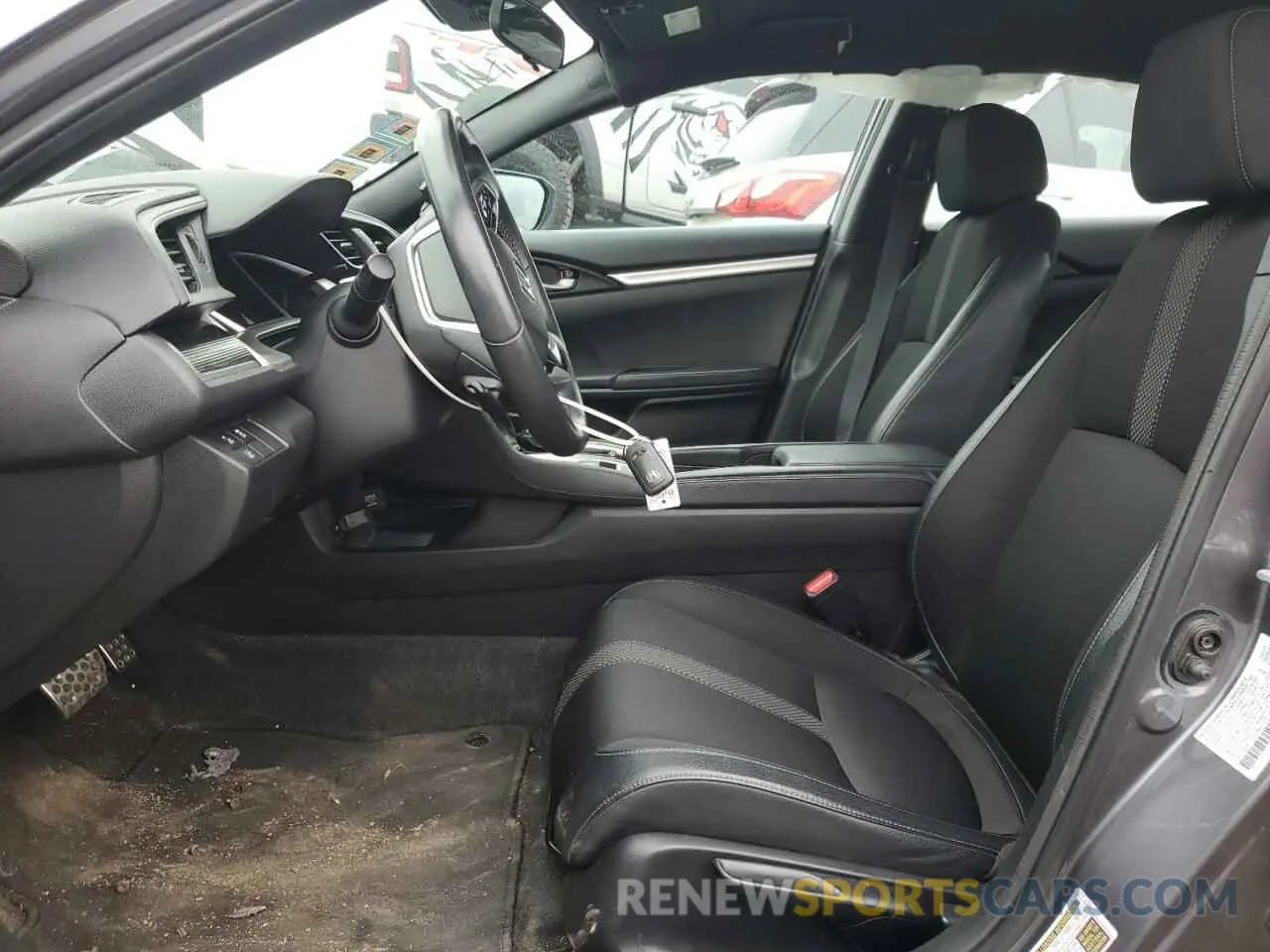7 fotografías del automóvil dañado 2HGFC2F82MH555514 HONDA CIVIC 2021