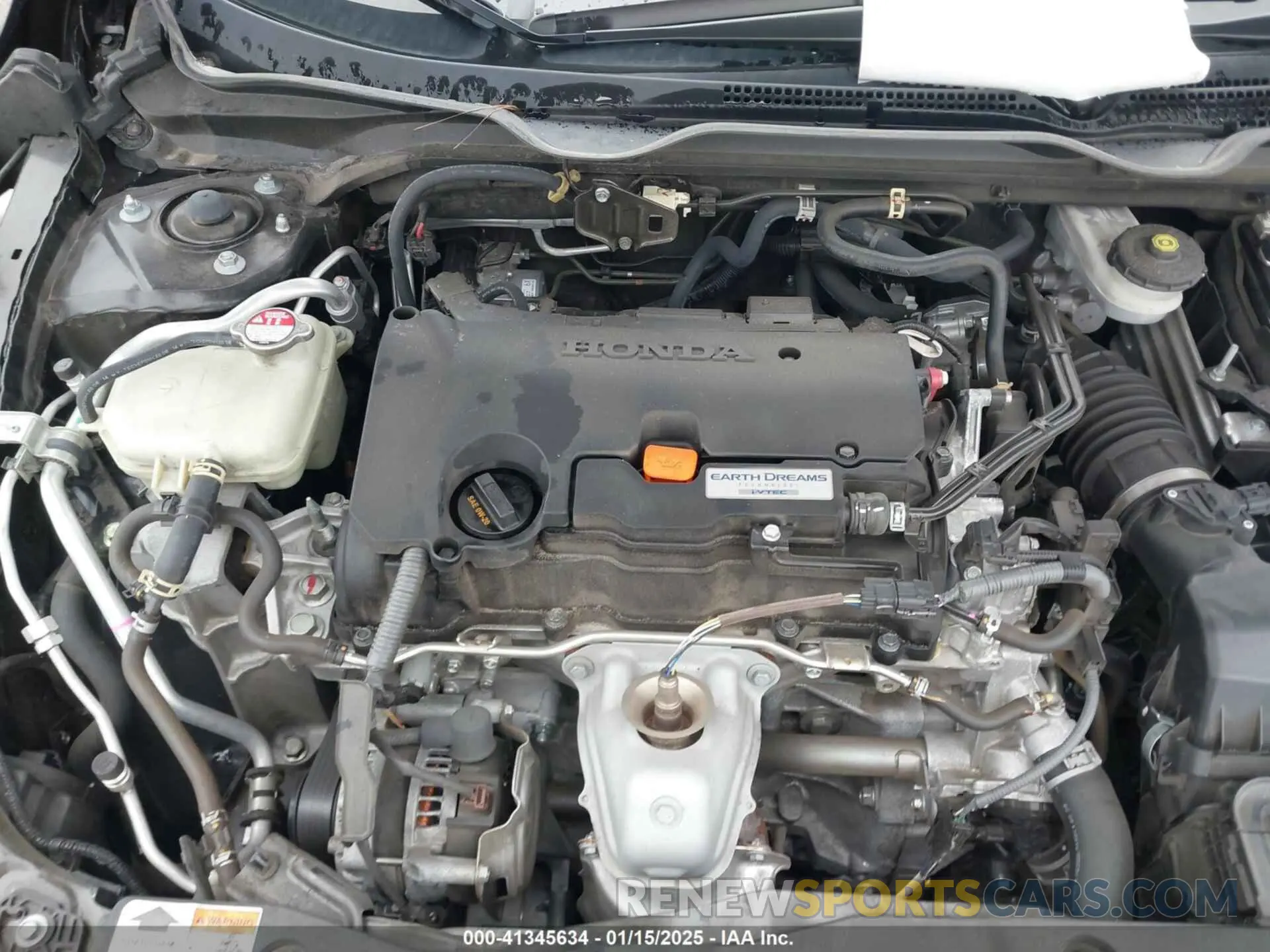 10 fotografías del automóvil dañado 2HGFC2F83MH518679 HONDA CIVIC 2021