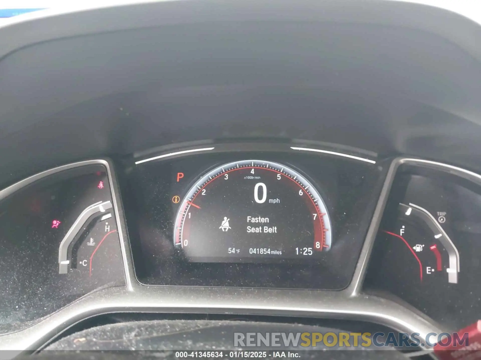 7 fotografías del automóvil dañado 2HGFC2F83MH518679 HONDA CIVIC 2021
