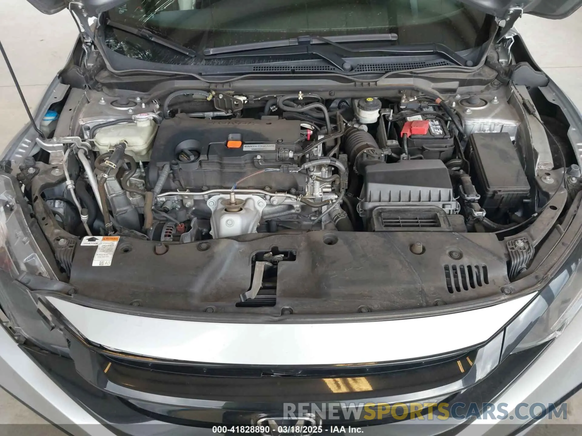 10 fotografías del automóvil dañado 2HGFC2F83MH521470 HONDA CIVIC 2021