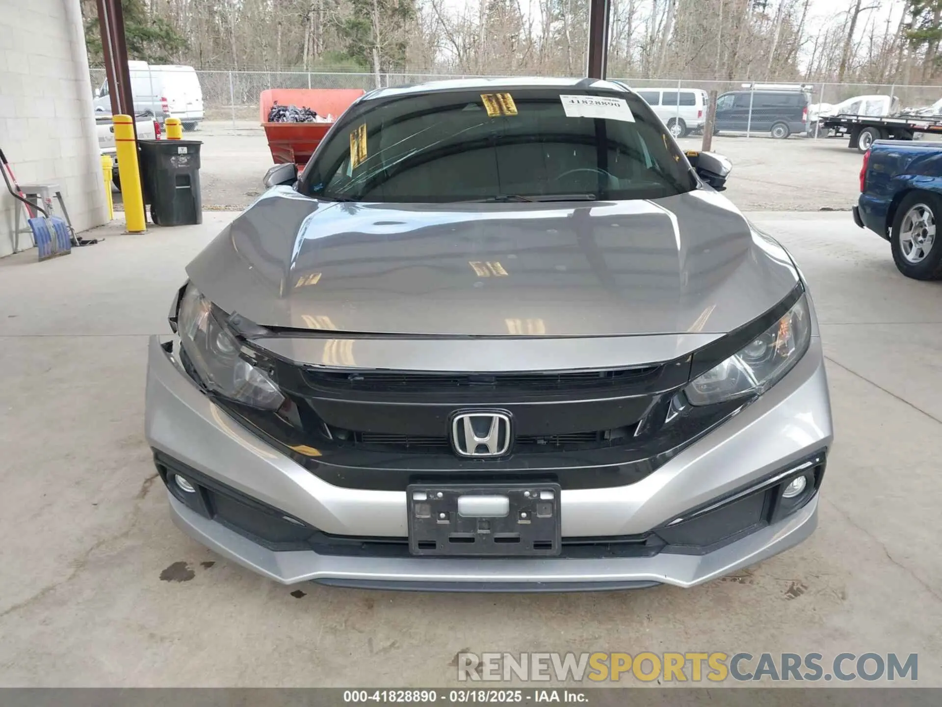 12 fotografías del automóvil dañado 2HGFC2F83MH521470 HONDA CIVIC 2021