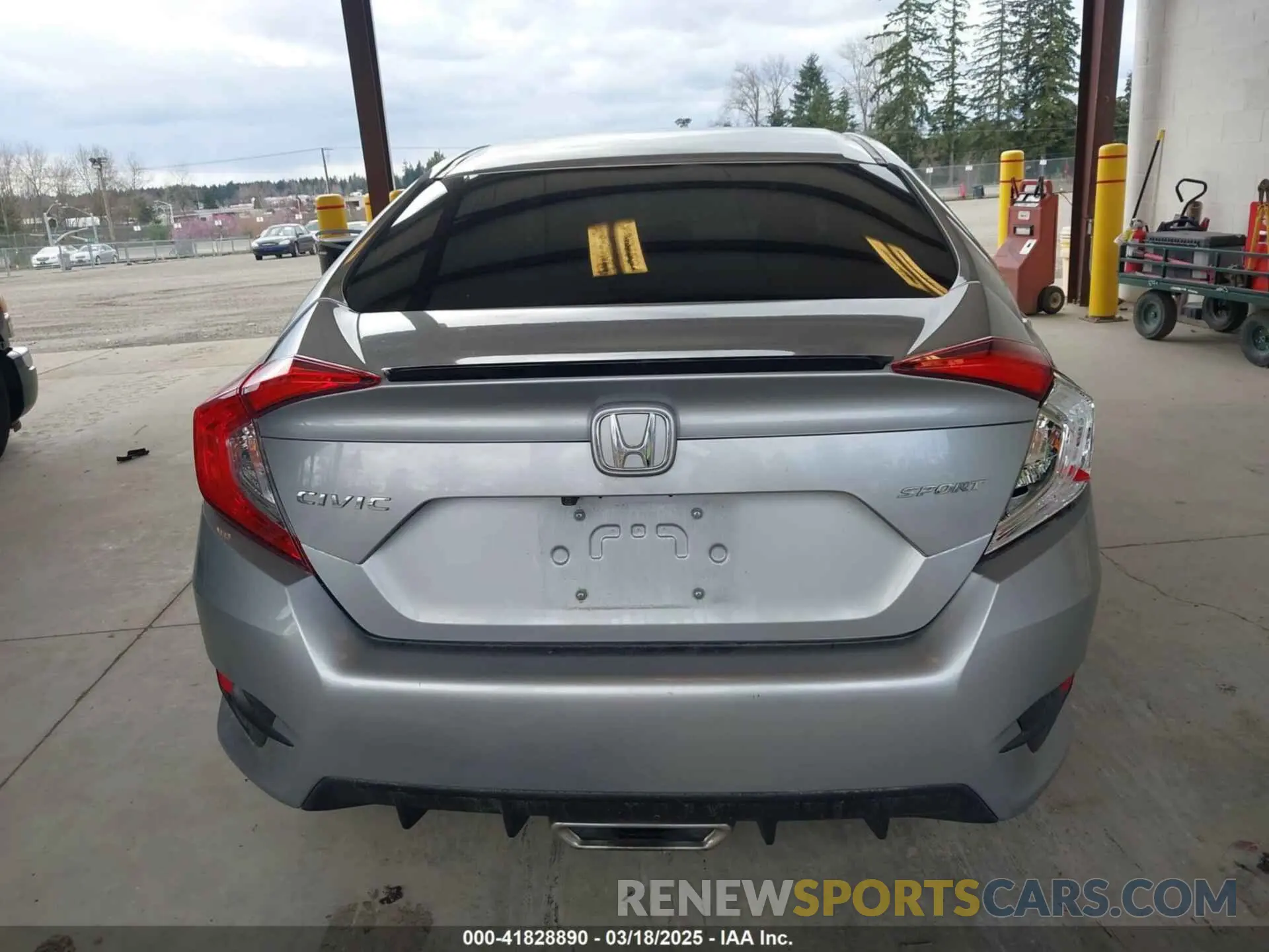 16 fotografías del automóvil dañado 2HGFC2F83MH521470 HONDA CIVIC 2021