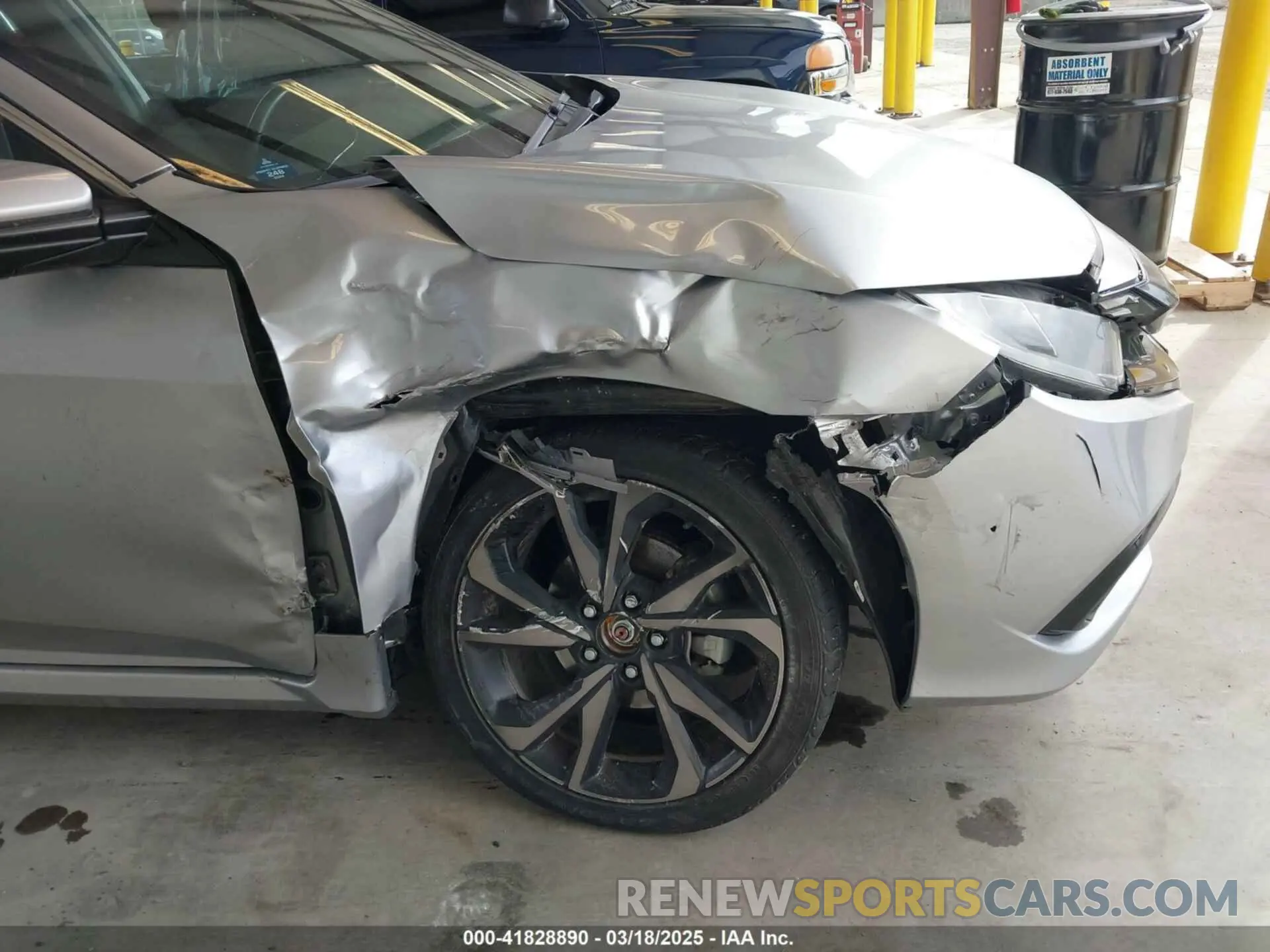 6 fotografías del automóvil dañado 2HGFC2F83MH521470 HONDA CIVIC 2021
