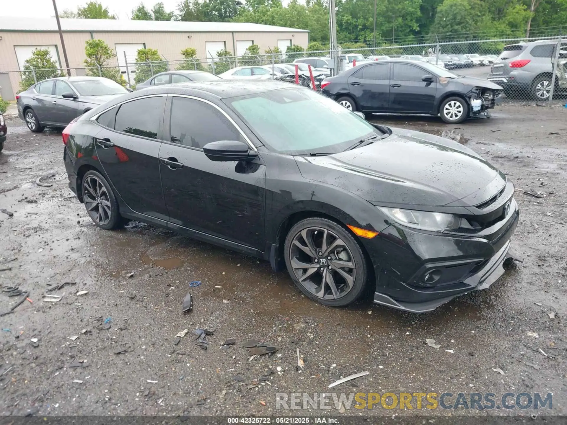 1 fotografías del automóvil dañado 2HGFC2F83MH521744 HONDA CIVIC 2021