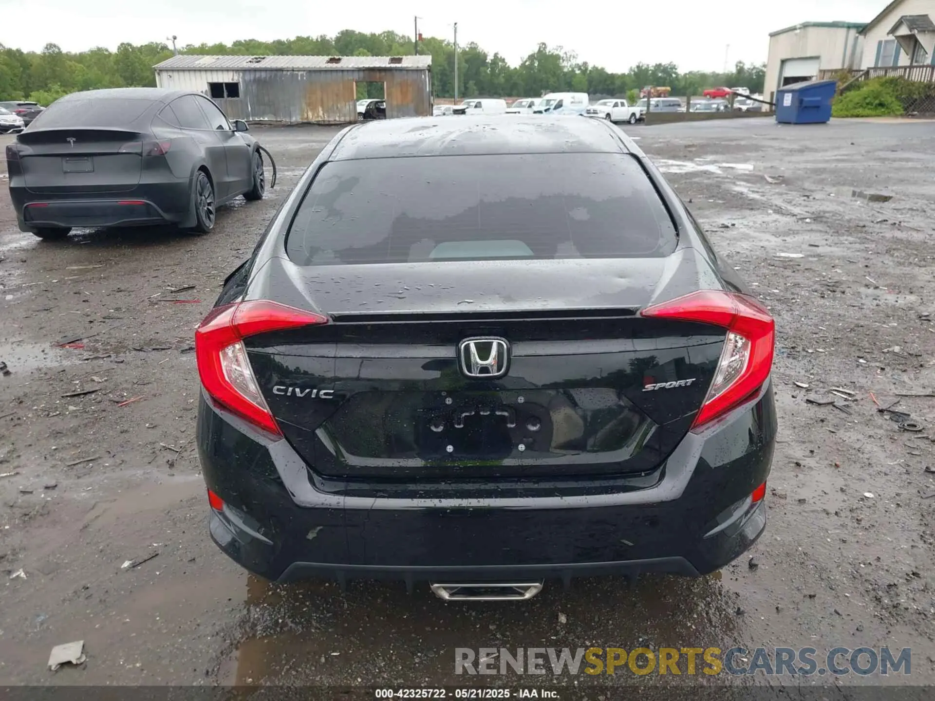 16 fotografías del automóvil dañado 2HGFC2F83MH521744 HONDA CIVIC 2021