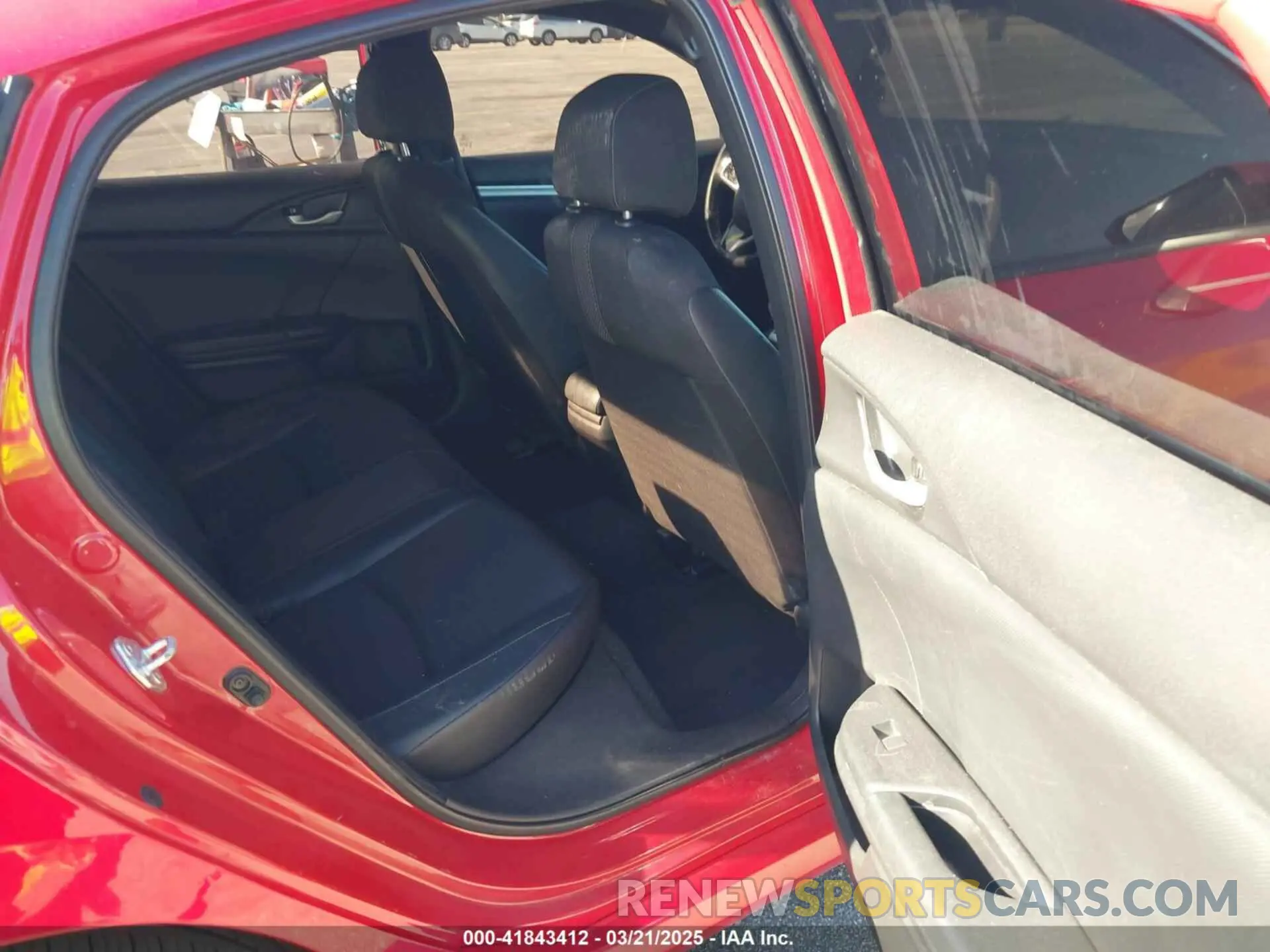 8 fotografías del automóvil dañado 2HGFC2F83MH528354 HONDA CIVIC 2021