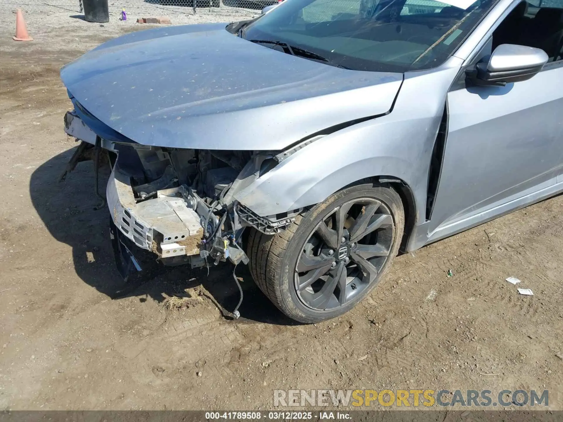 6 fotografías del automóvil dañado 2HGFC2F83MH540939 HONDA CIVIC 2021