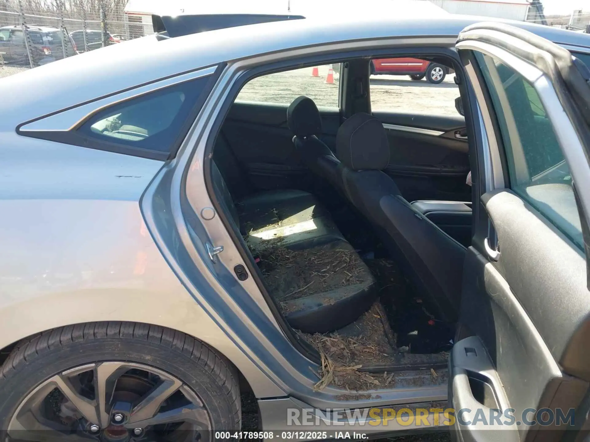 8 fotografías del automóvil dañado 2HGFC2F83MH540939 HONDA CIVIC 2021