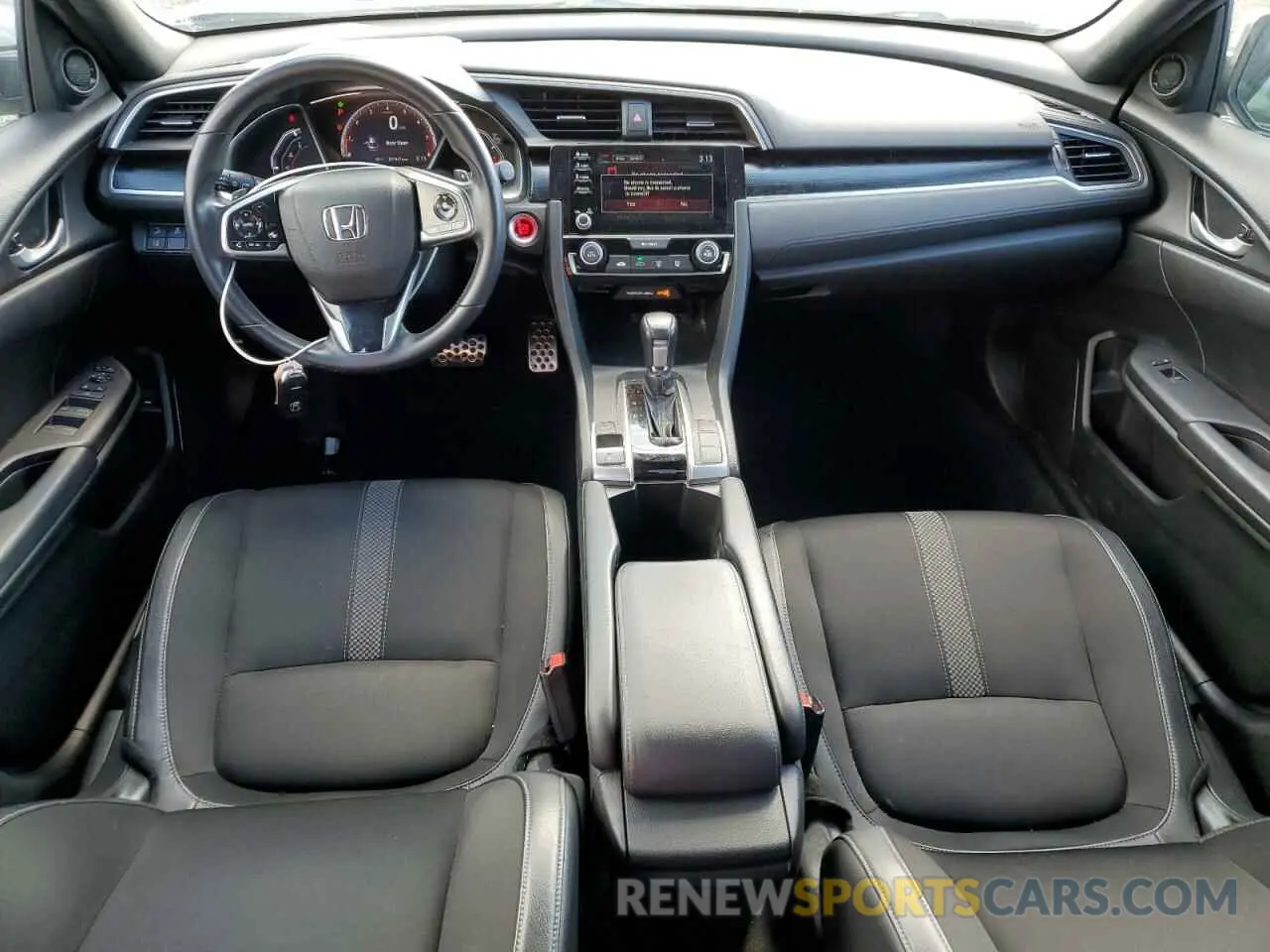 8 fotografías del automóvil dañado 2HGFC2F83MH553836 HONDA CIVIC 2021