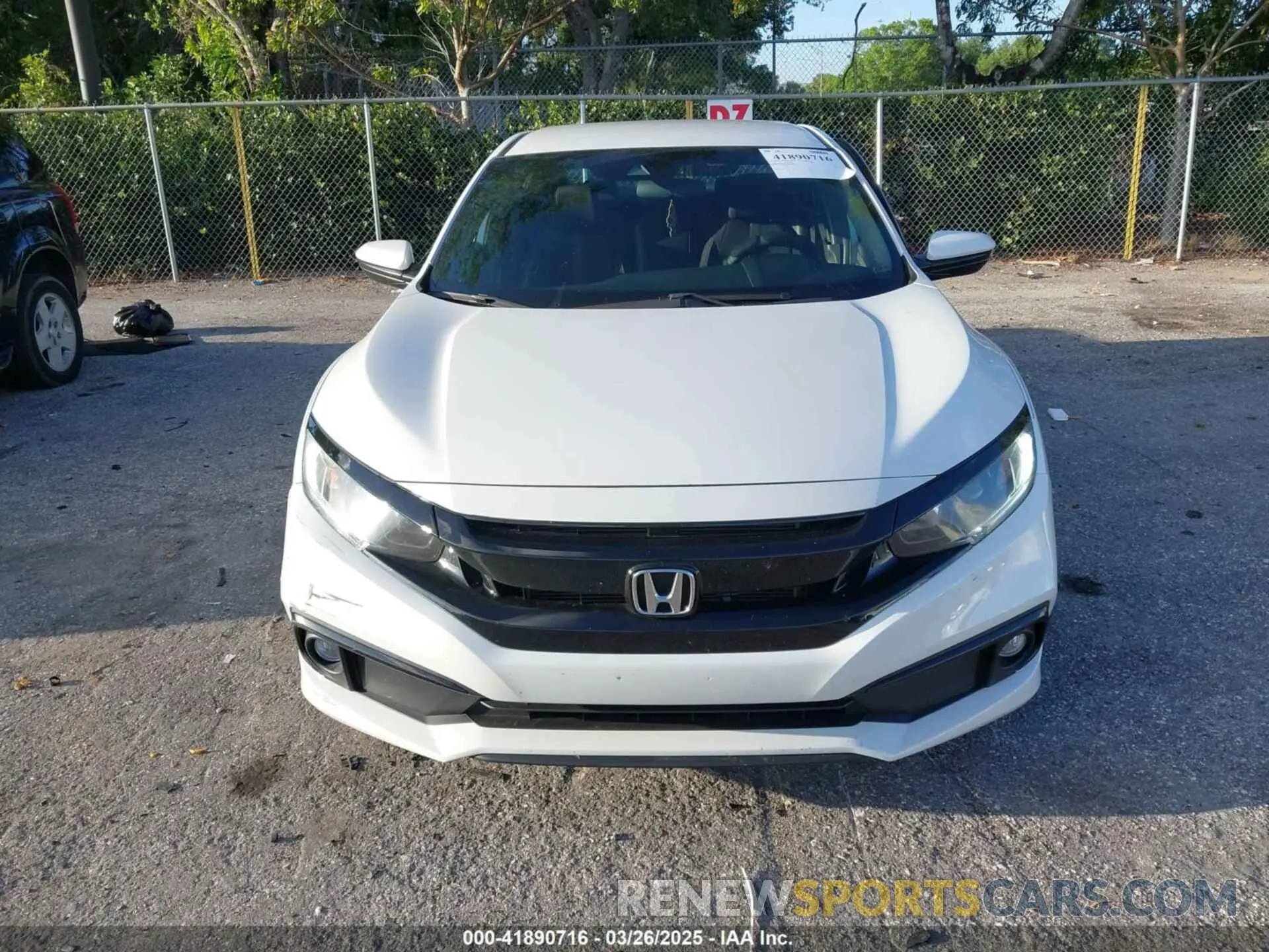 12 fotografías del automóvil dañado 2HGFC2F84MH526838 HONDA CIVIC 2021