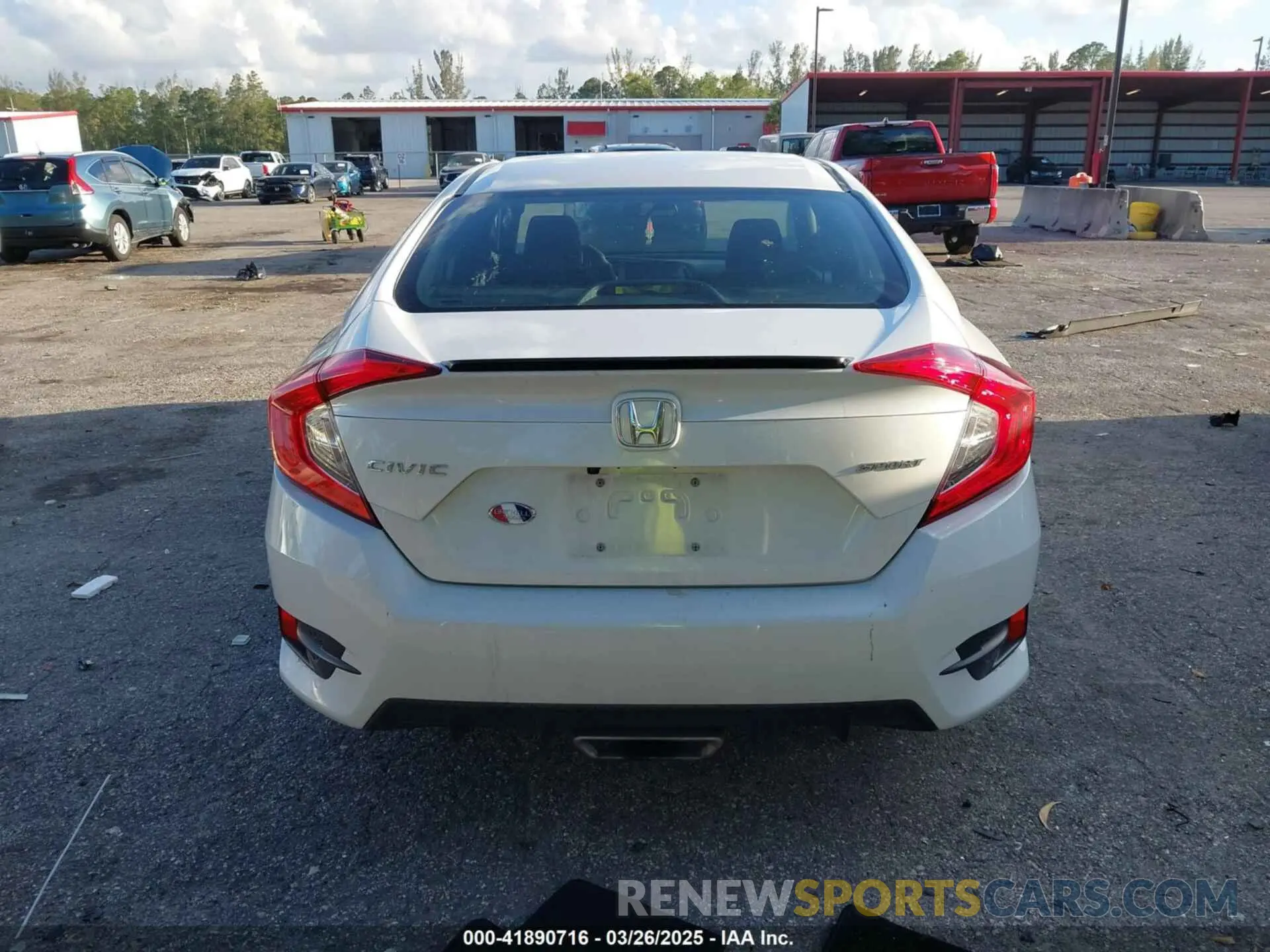 16 fotografías del automóvil dañado 2HGFC2F84MH526838 HONDA CIVIC 2021