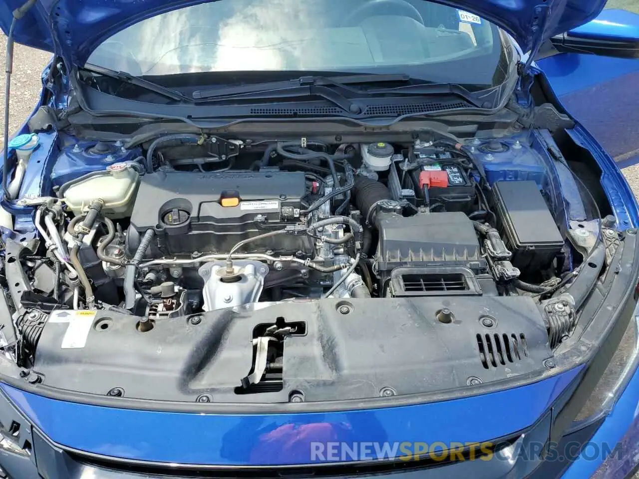 11 fotografías del automóvil dañado 2HGFC2F84MH535328 HONDA CIVIC 2021