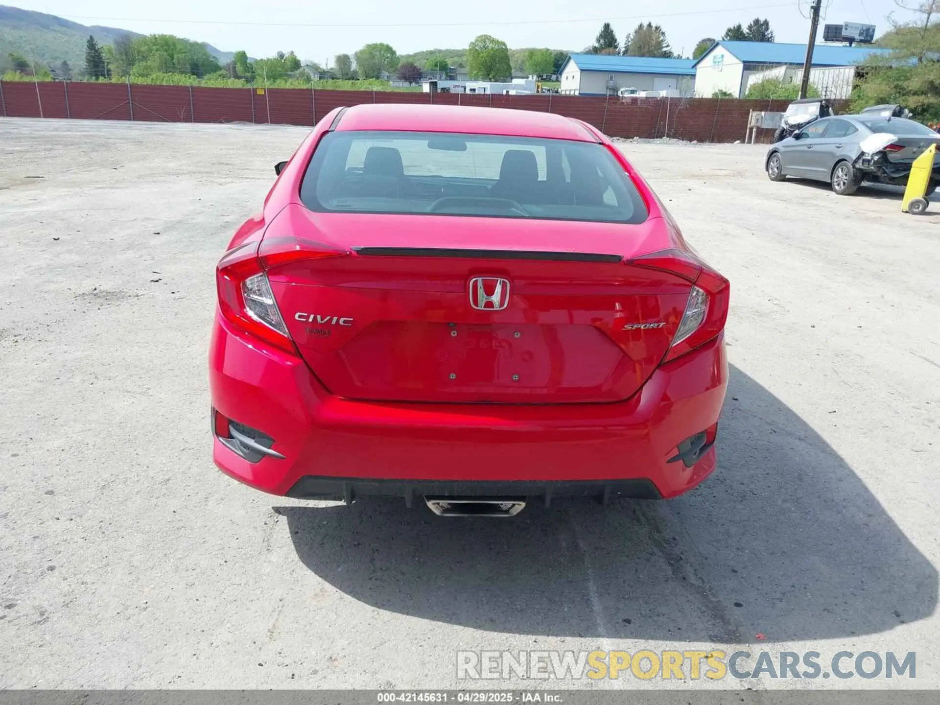 17 fotografías del automóvil dañado 2HGFC2F84MH536320 HONDA CIVIC 2021