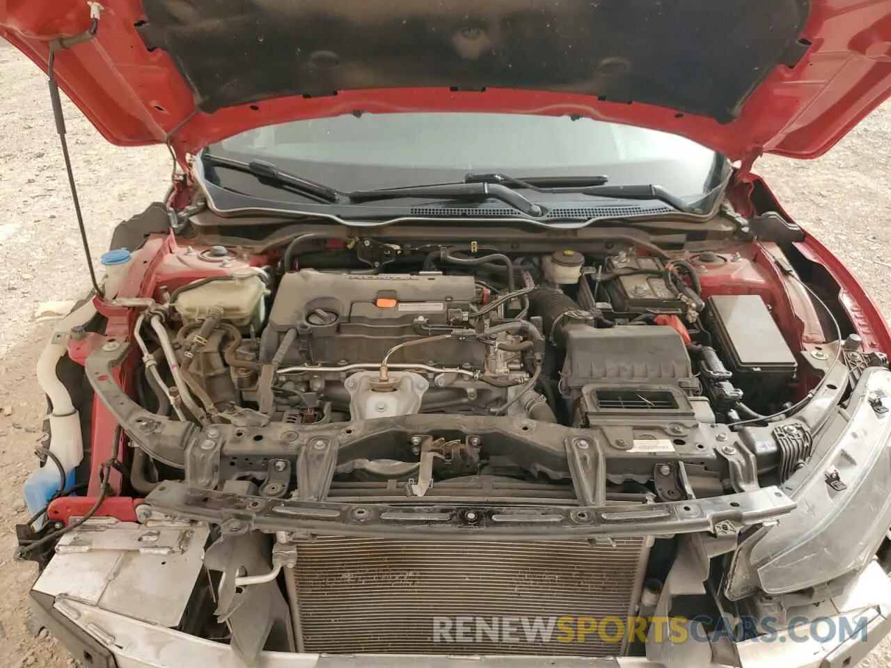 11 fotografías del automóvil dañado 2HGFC2F84MH536723 HONDA CIVIC 2021