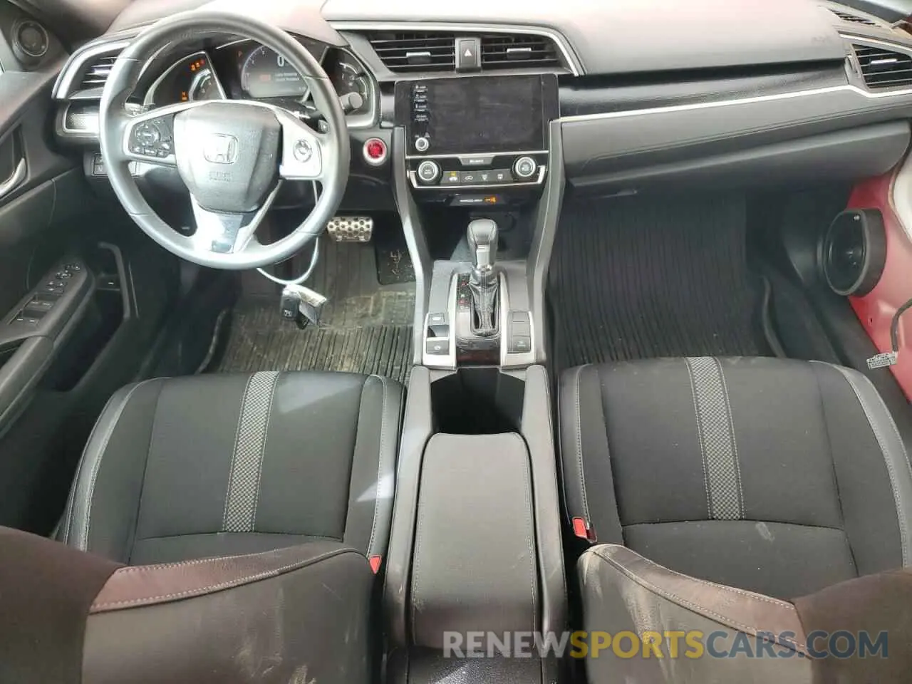 8 fotografías del automóvil dañado 2HGFC2F84MH536723 HONDA CIVIC 2021