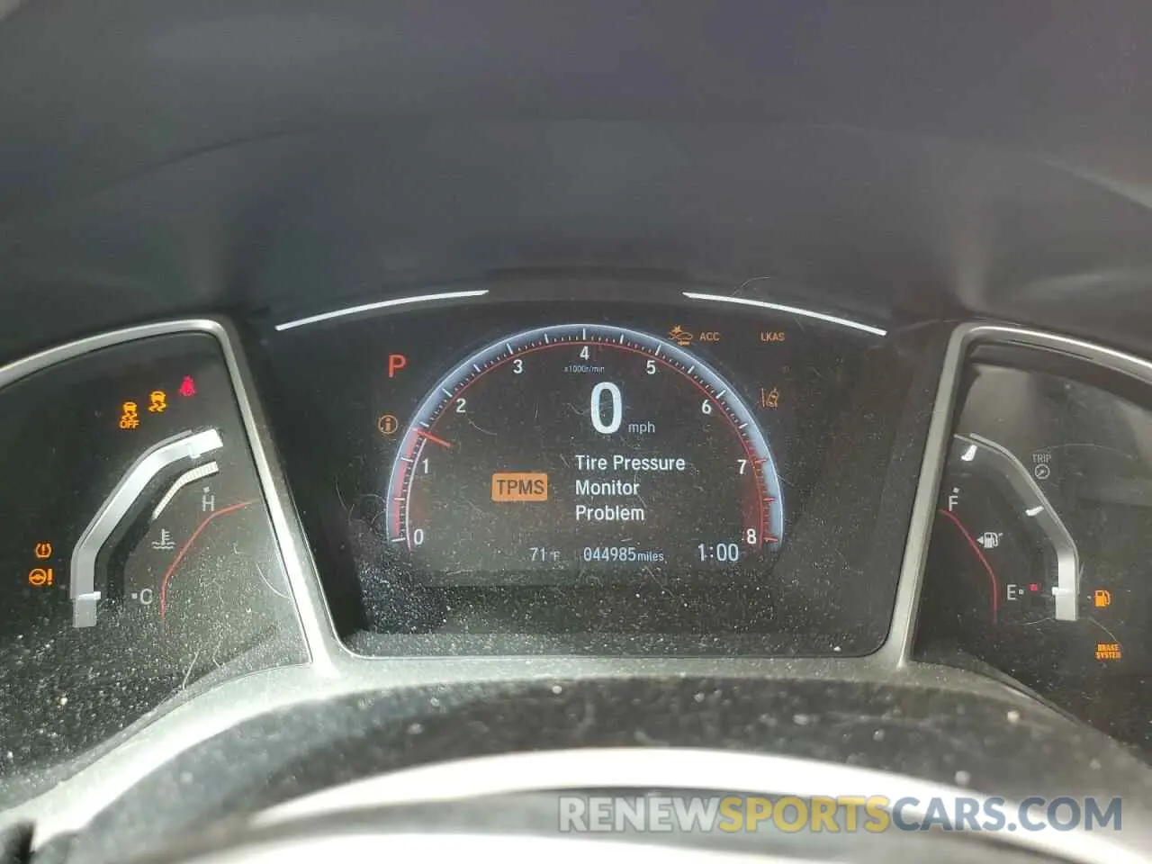 9 fotografías del automóvil dañado 2HGFC2F84MH536723 HONDA CIVIC 2021