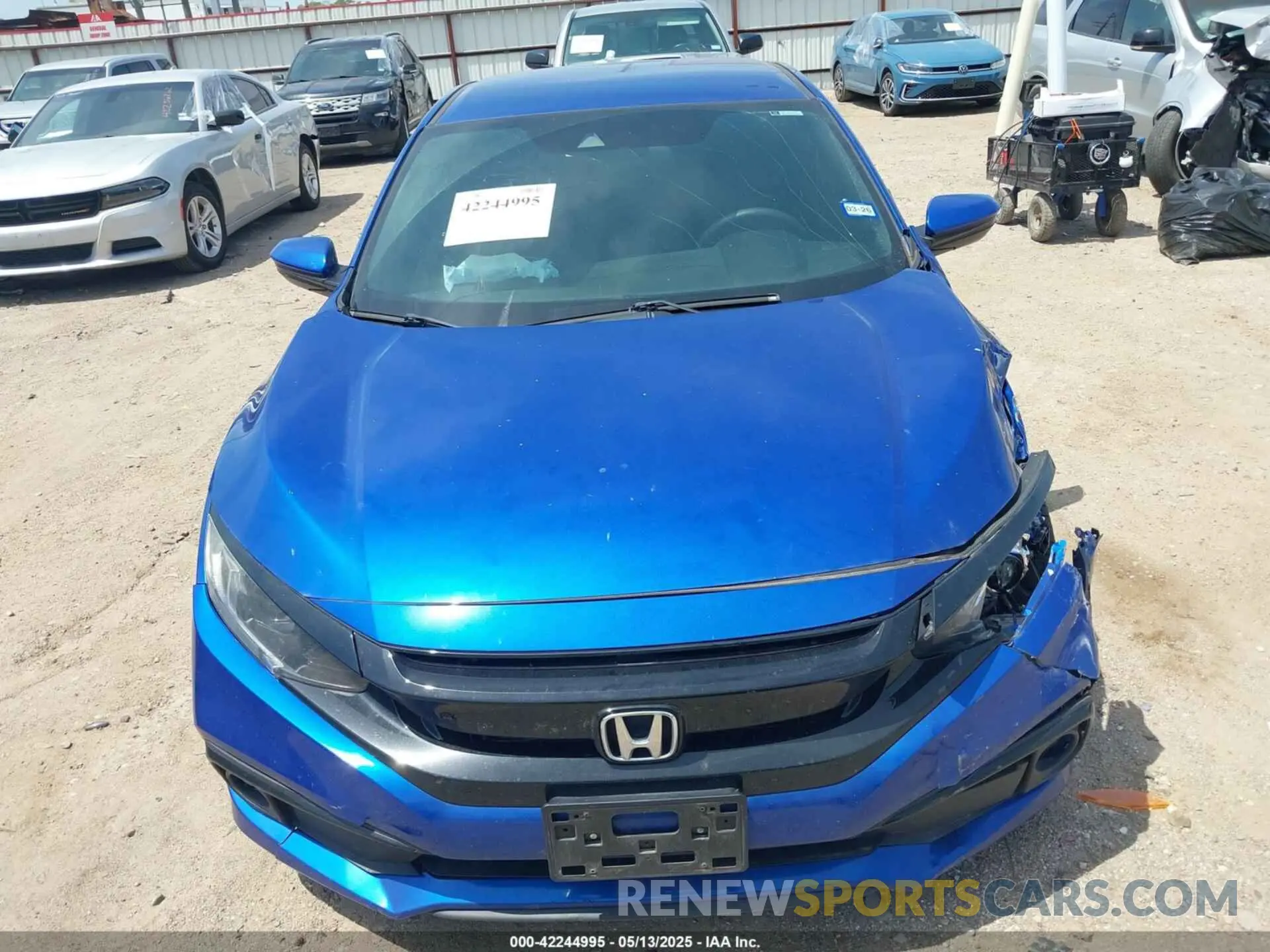 12 fotografías del automóvil dañado 2HGFC2F85MH505075 HONDA CIVIC 2021