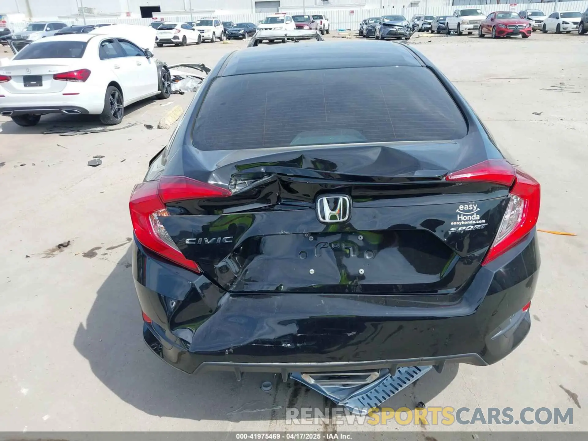 16 fotografías del automóvil dañado 2HGFC2F85MH505707 HONDA CIVIC 2021