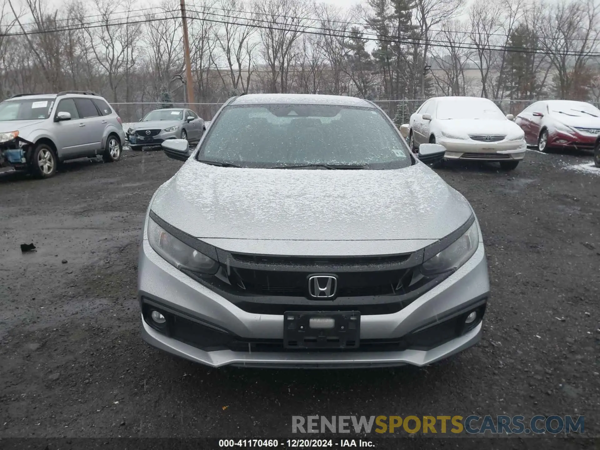 11 fotografías del automóvil dañado 2HGFC2F85MH510261 HONDA CIVIC 2021
