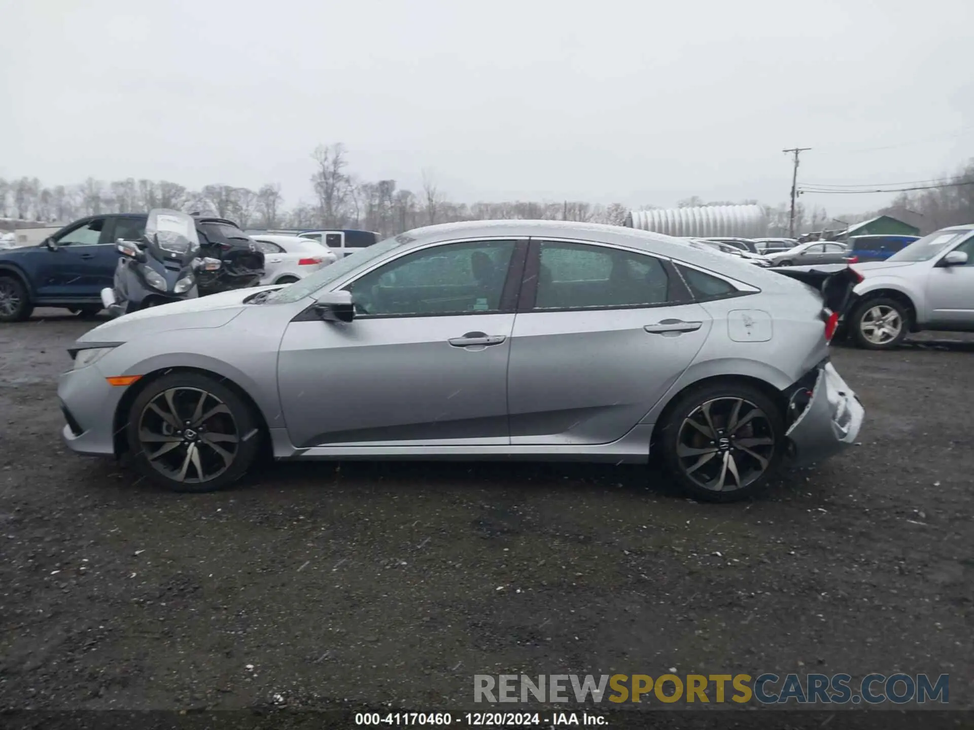 13 fotografías del automóvil dañado 2HGFC2F85MH510261 HONDA CIVIC 2021