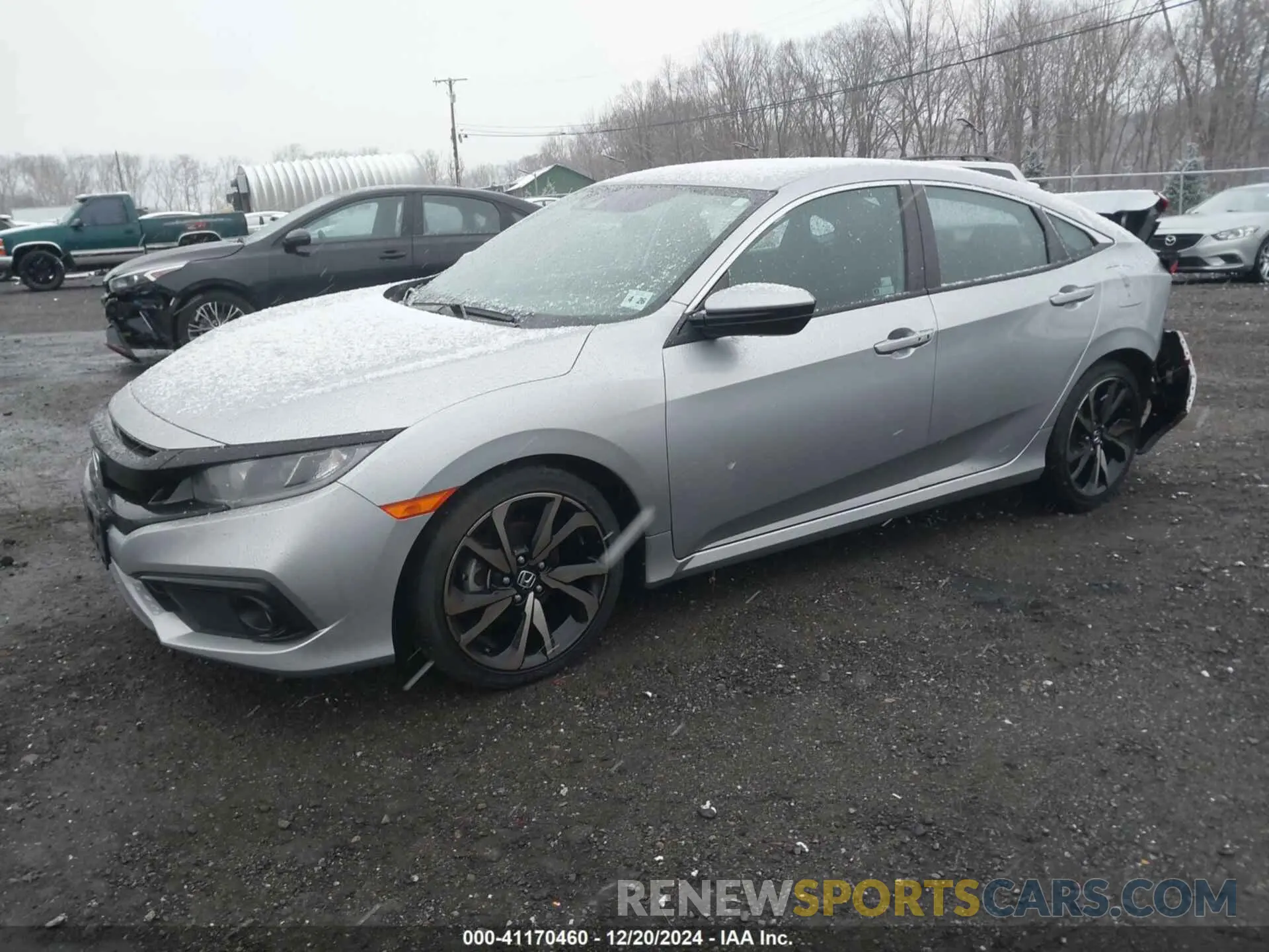 2 fotografías del automóvil dañado 2HGFC2F85MH510261 HONDA CIVIC 2021