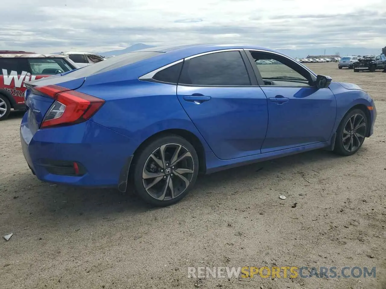3 fotografías del automóvil dañado 2HGFC2F85MH533815 HONDA CIVIC 2021