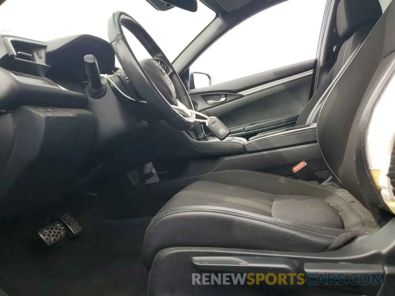 7 fotografías del automóvil dañado 2HGFC2F85MH533815 HONDA CIVIC 2021