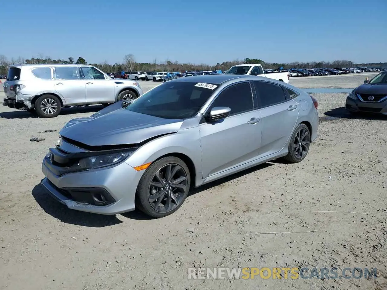 1 fotografías del automóvil dañado 2HGFC2F85MH537069 HONDA CIVIC 2021