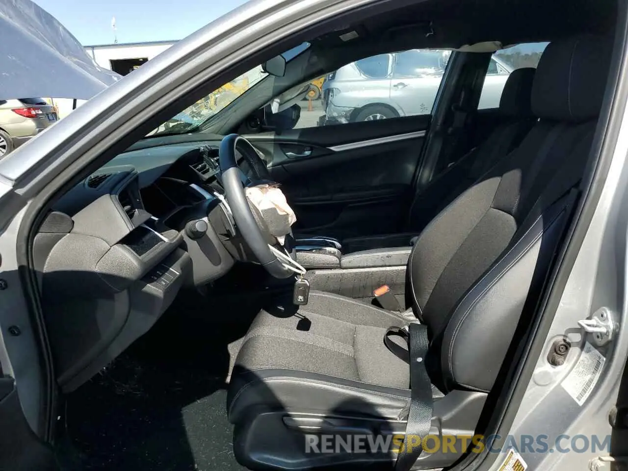 7 fotografías del automóvil dañado 2HGFC2F85MH537069 HONDA CIVIC 2021