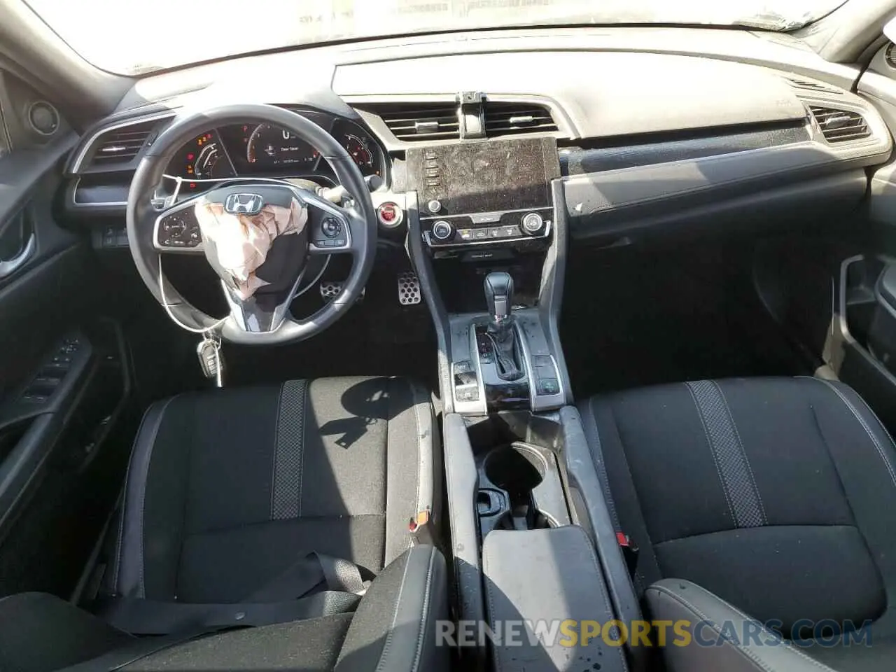 8 fotografías del automóvil dañado 2HGFC2F85MH537069 HONDA CIVIC 2021