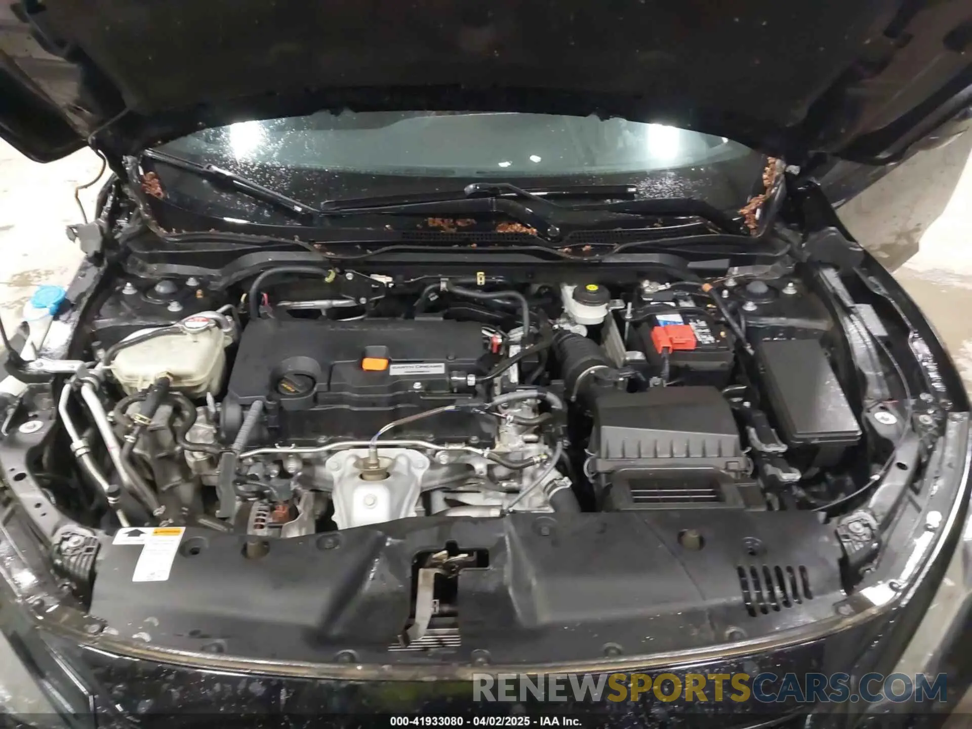 10 fotografías del automóvil dañado 2HGFC2F85MH544877 HONDA CIVIC 2021