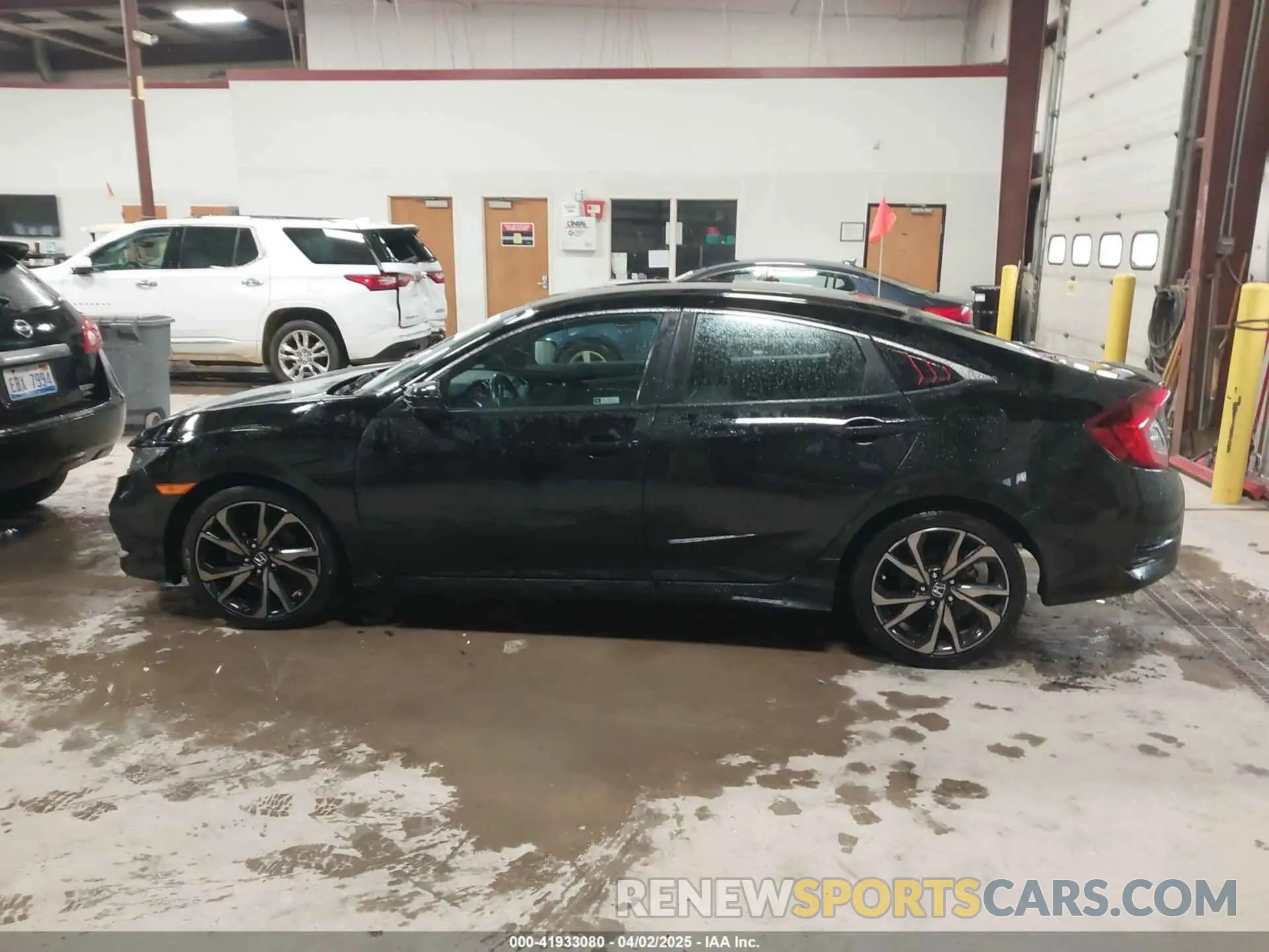 14 fotografías del automóvil dañado 2HGFC2F85MH544877 HONDA CIVIC 2021