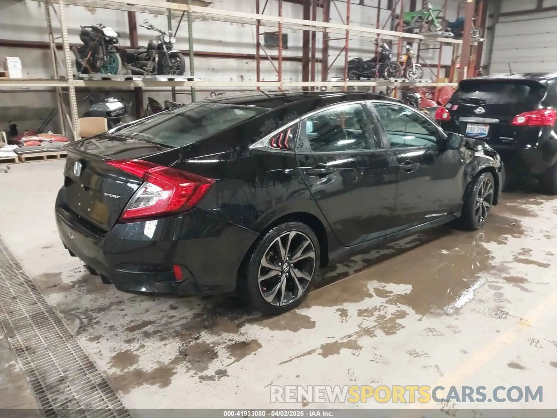 4 fotografías del automóvil dañado 2HGFC2F85MH544877 HONDA CIVIC 2021