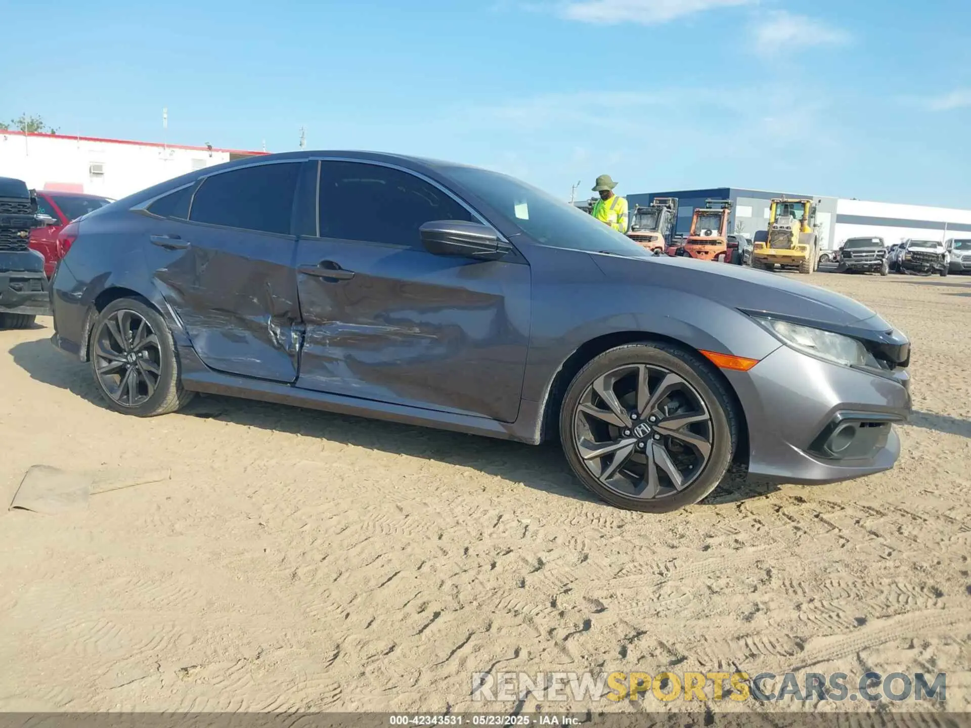1 fotografías del automóvil dañado 2HGFC2F86MH518952 HONDA CIVIC 2021