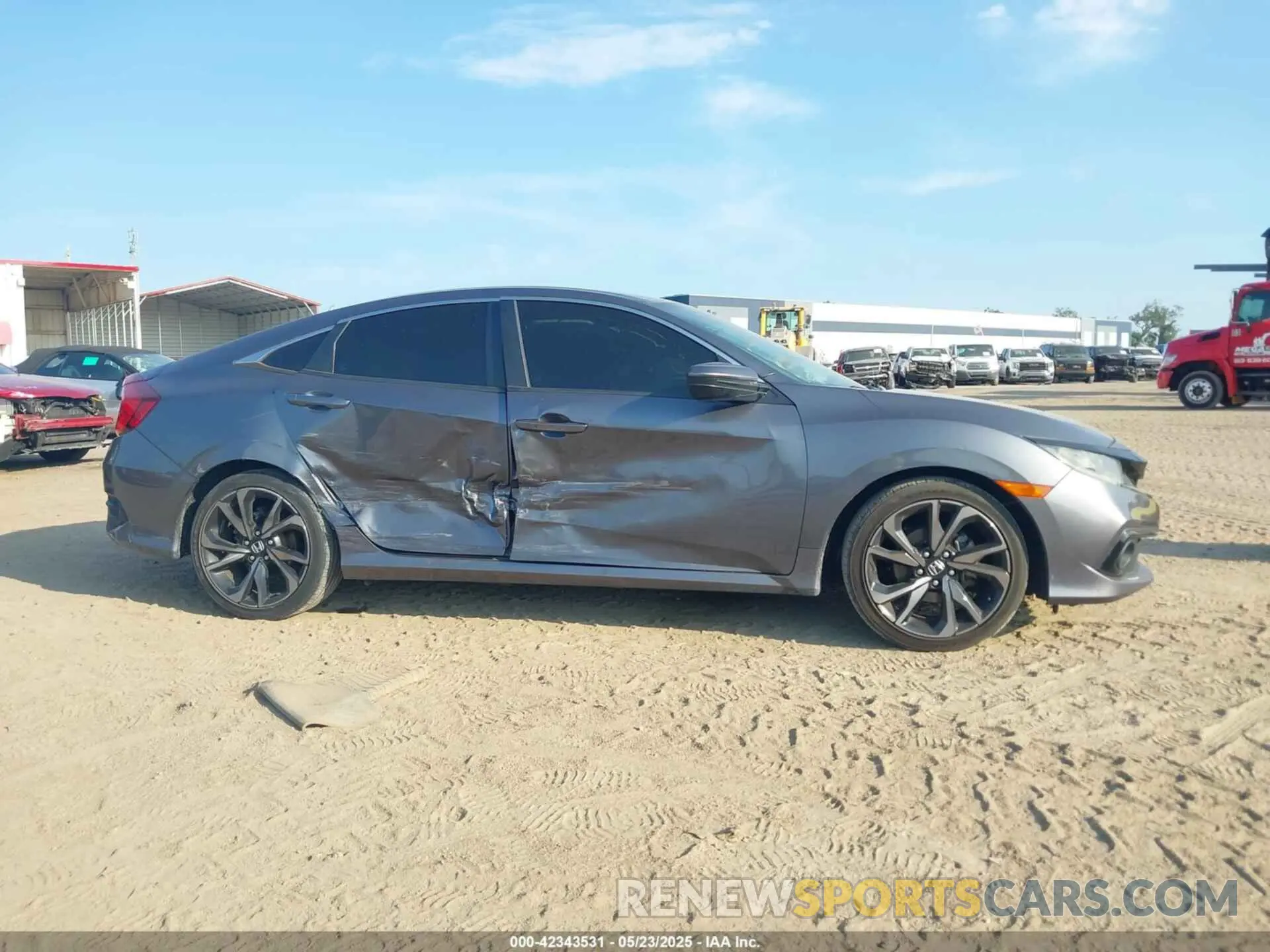 13 fotografías del automóvil dañado 2HGFC2F86MH518952 HONDA CIVIC 2021