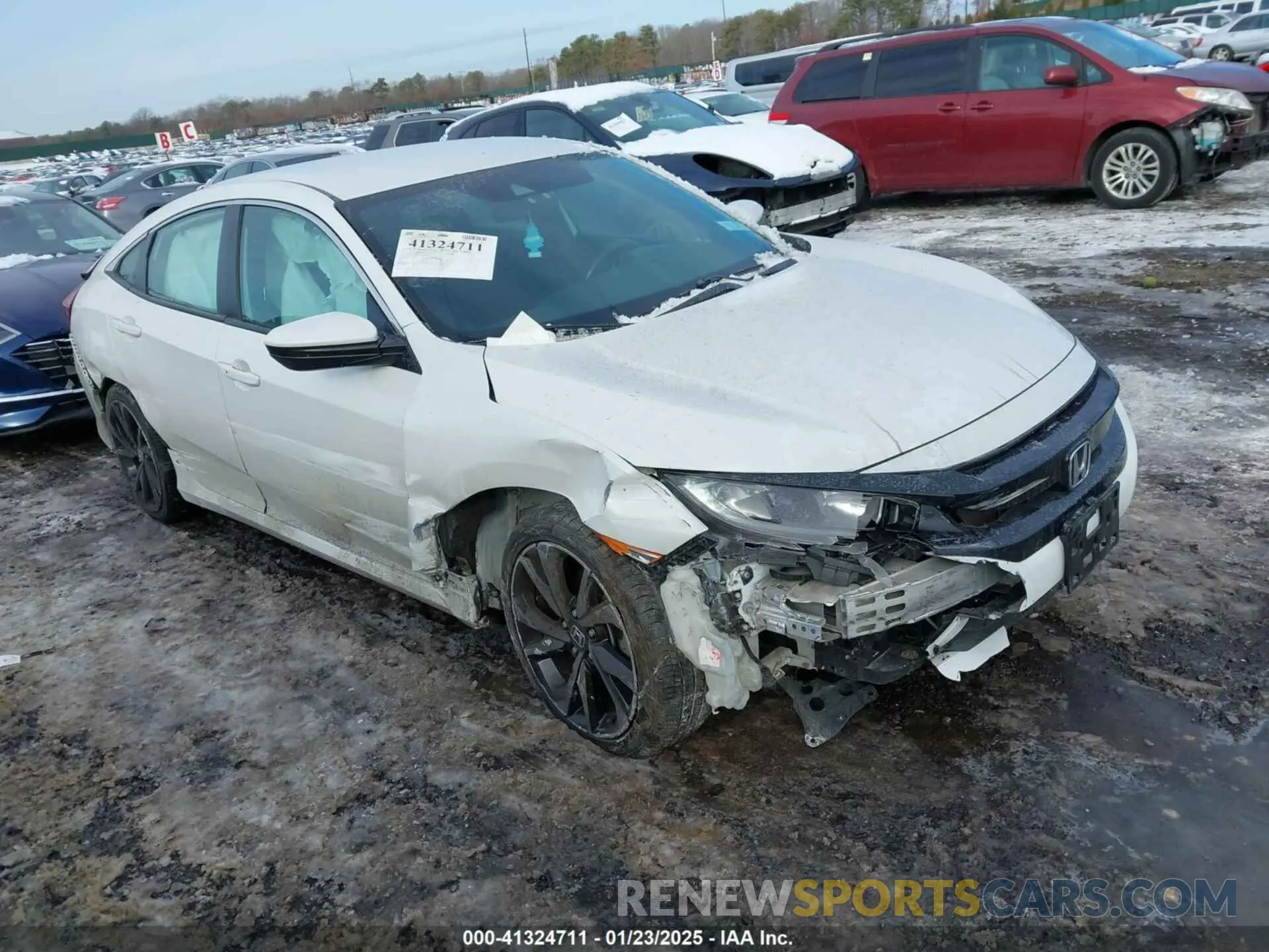 1 fotografías del automóvil dañado 2HGFC2F86MH530969 HONDA CIVIC 2021