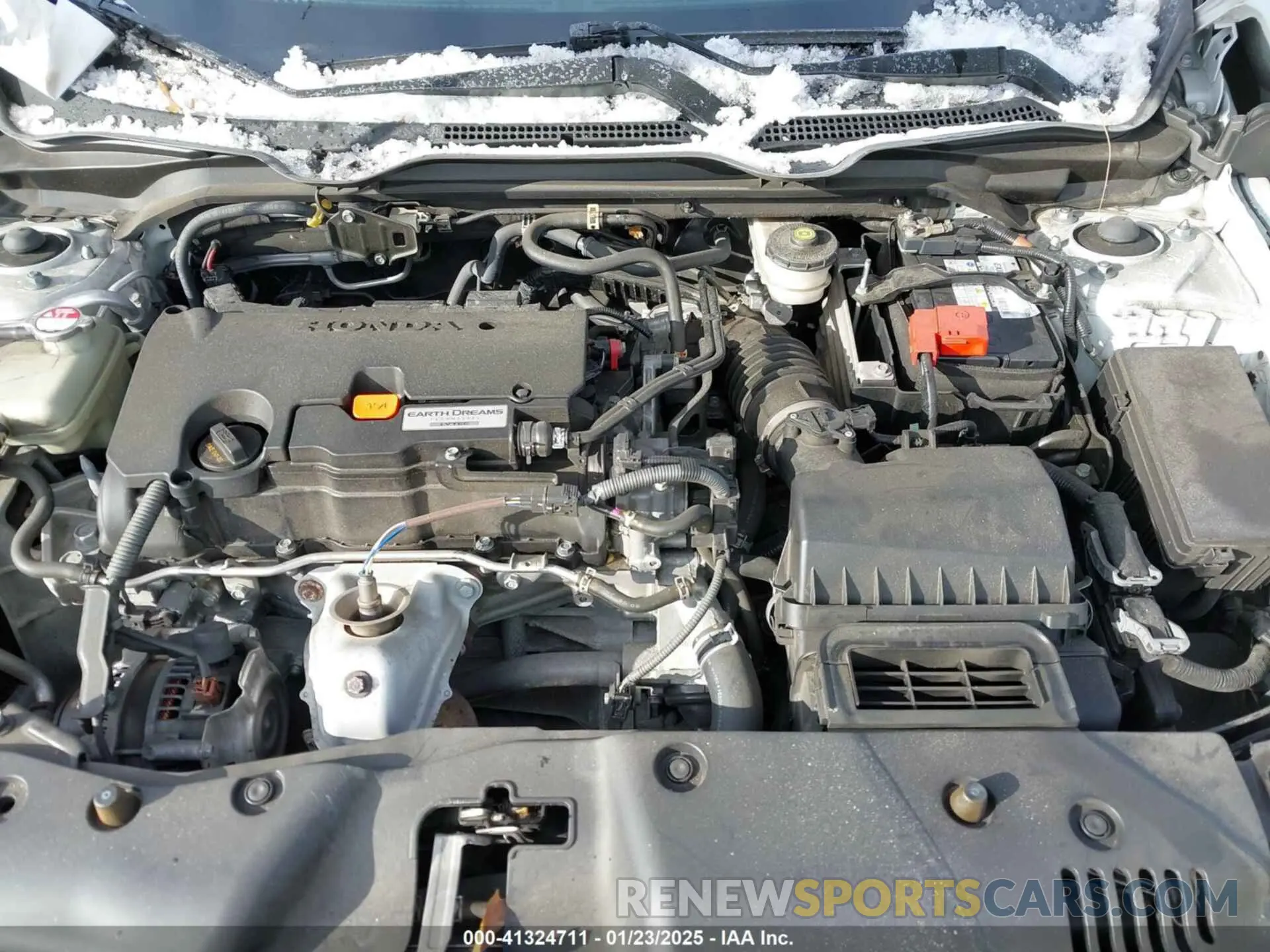 10 fotografías del automóvil dañado 2HGFC2F86MH530969 HONDA CIVIC 2021