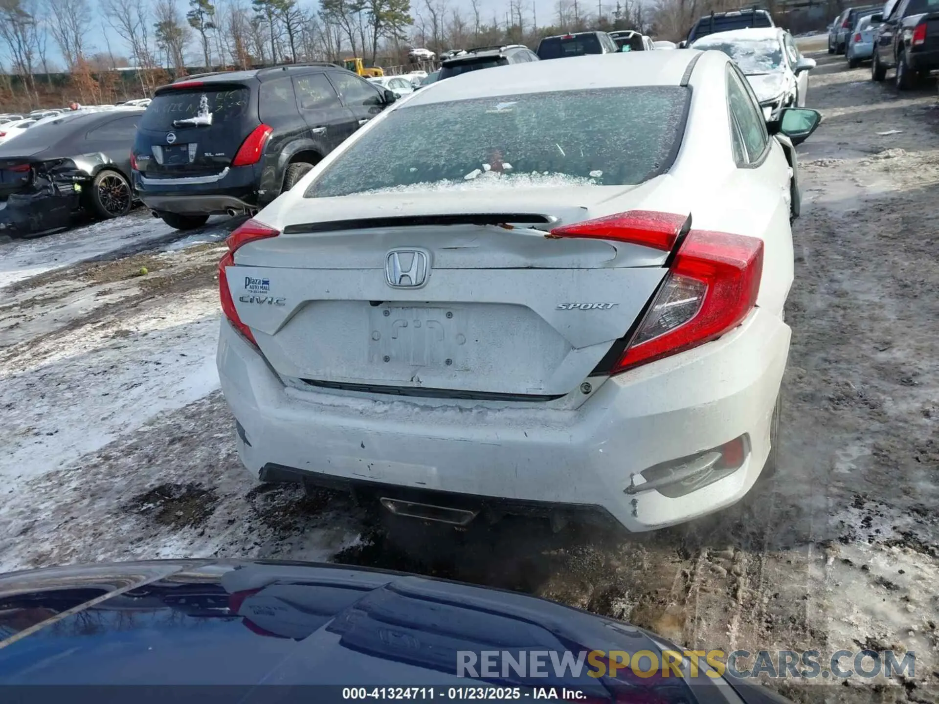 16 fotografías del automóvil dañado 2HGFC2F86MH530969 HONDA CIVIC 2021